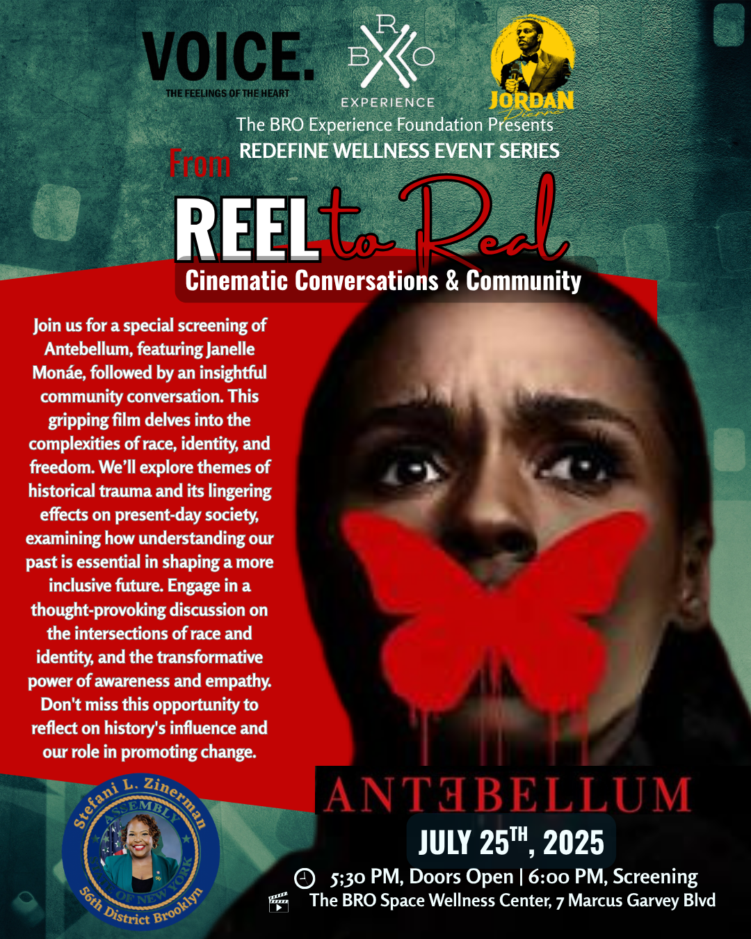 Campaign cover image for Redefine Series: Antebellum - From REEL TO REAL: Movie Screening & Conversation