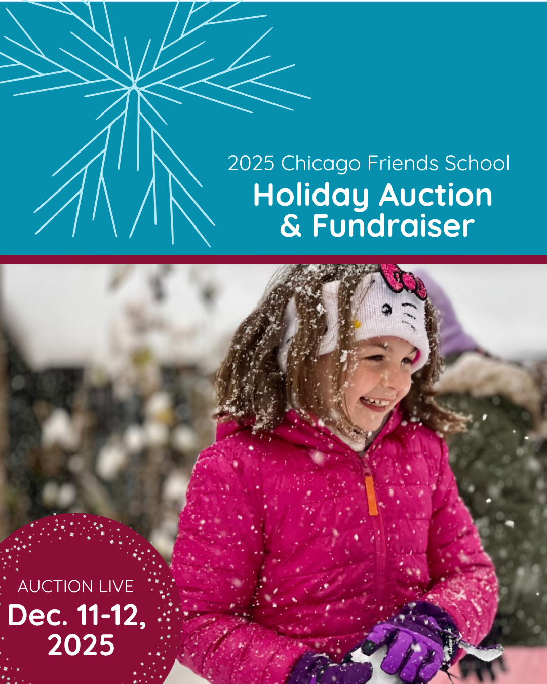 Campaign cover image for 2025 CFS Holiday Auction & Fundraiser