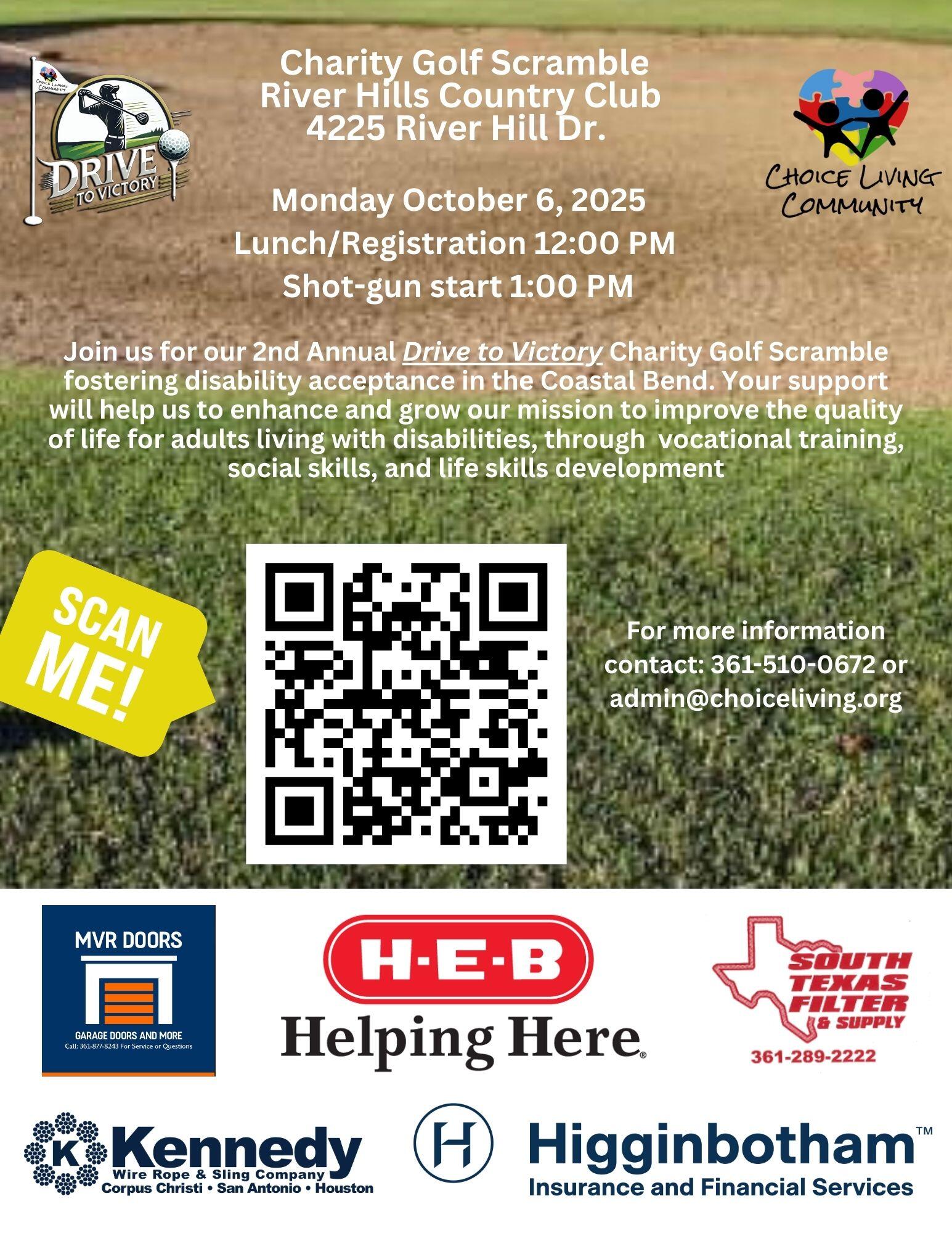 Campaign cover image for Drive to Victory Charity Golf Scramble