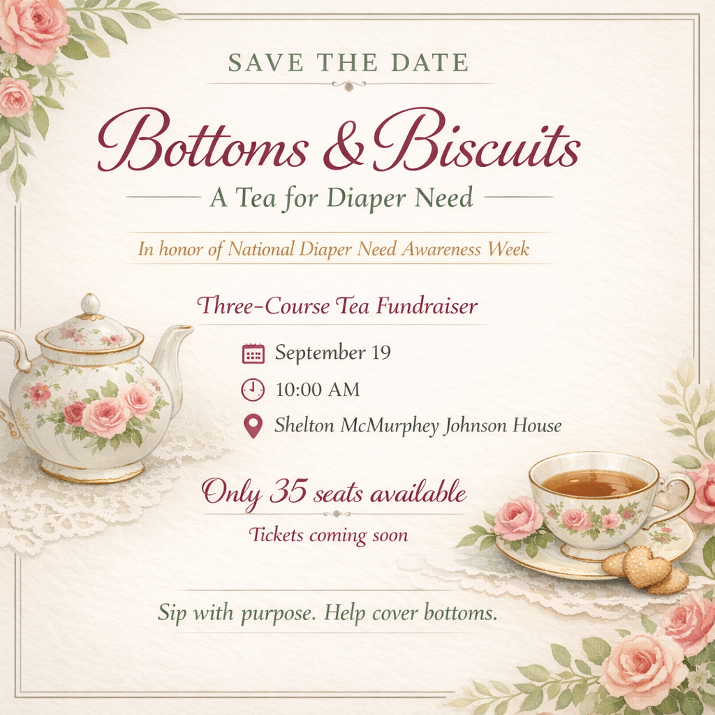 Campaign cover image for Bottoms & Biscuits: A Tea for Diaper Need