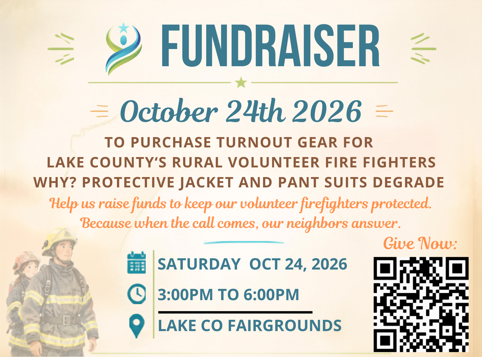 Campaign cover image for Rural Volunteer Fire Fighter Turnout Gear Fundraiser