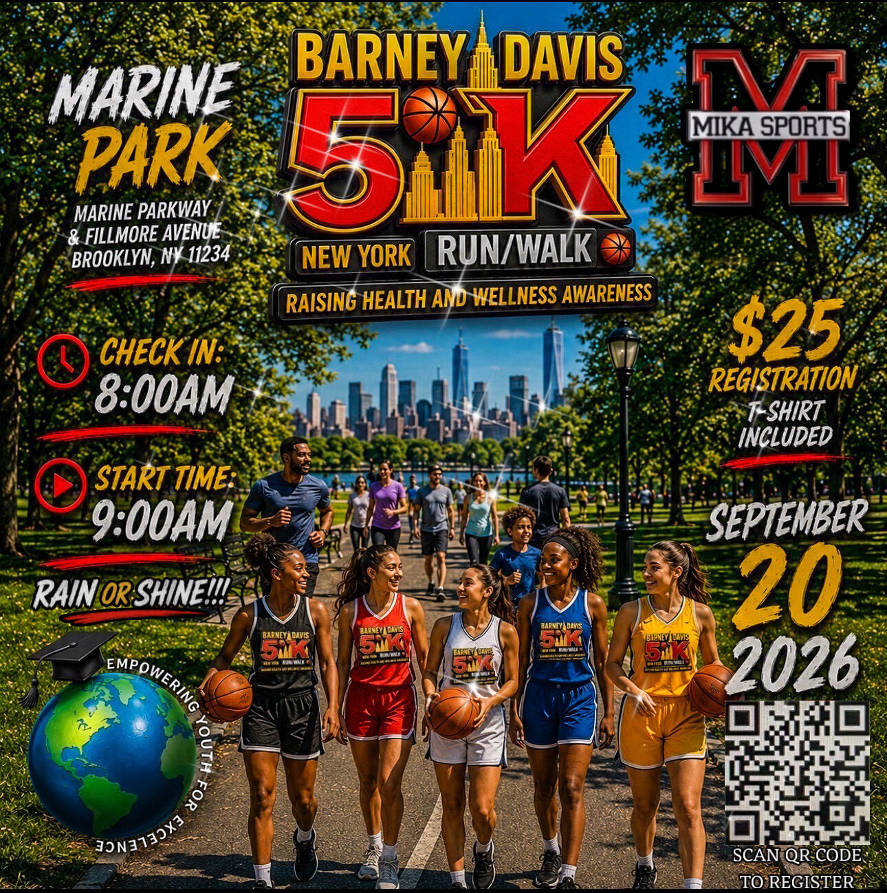 Campaign cover image for 2nd Annual Barney Davis 5K Run/Walk