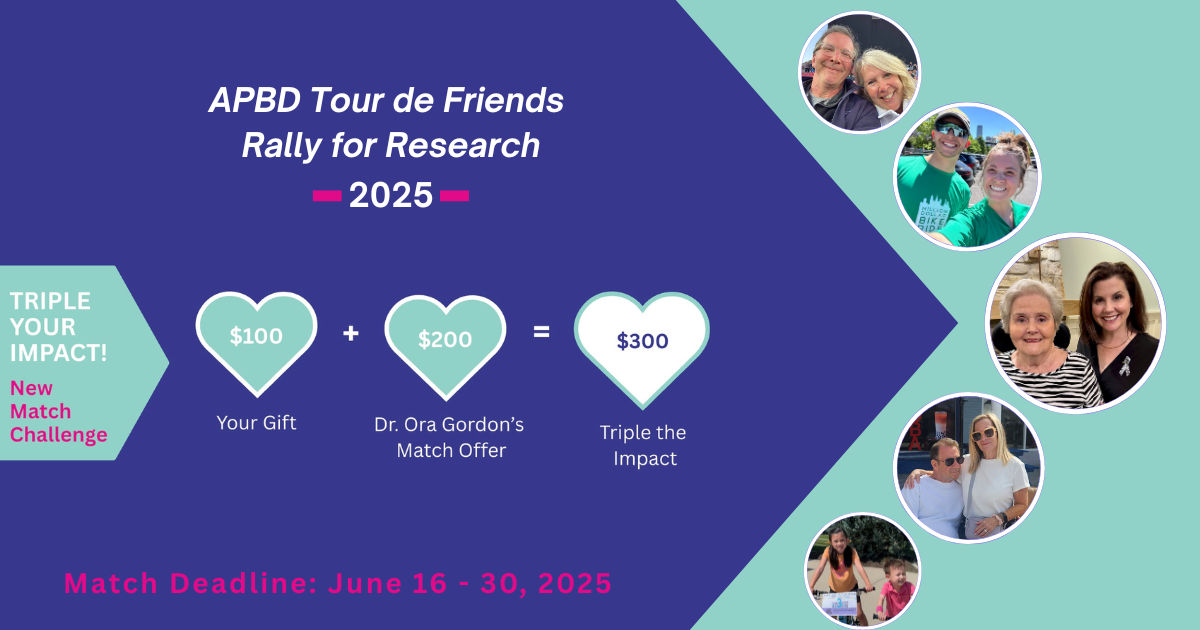 Campaign cover image for 2025 APBD Tour de Friends Rally for Research