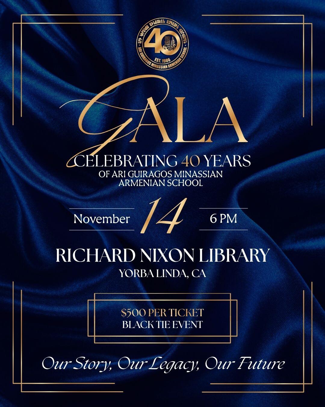 Campaign cover image for AGM 40th Gala