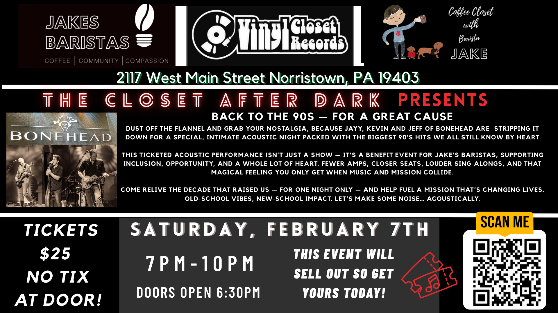 Campaign cover image for VINYL CLOSET RECORDS PRESENTS - BACK TO THE 90'S