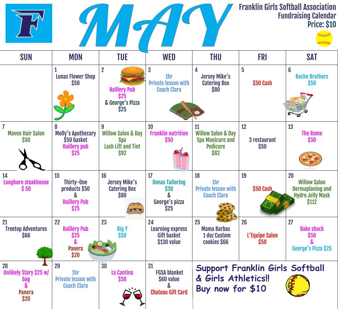 Campaign cover image for FGSA 2023 Calendar Raffle