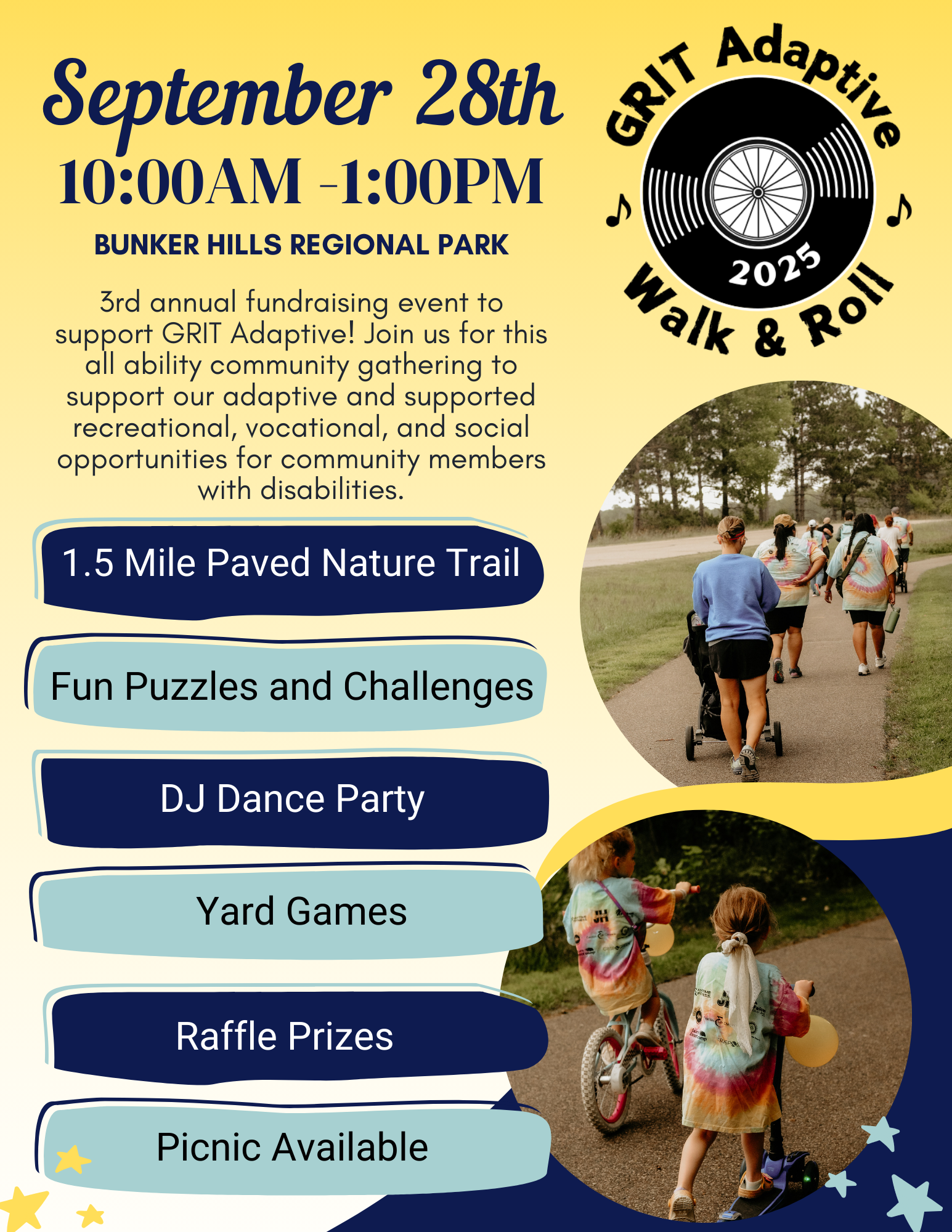 Campaign cover image for Walk & Roll 2025