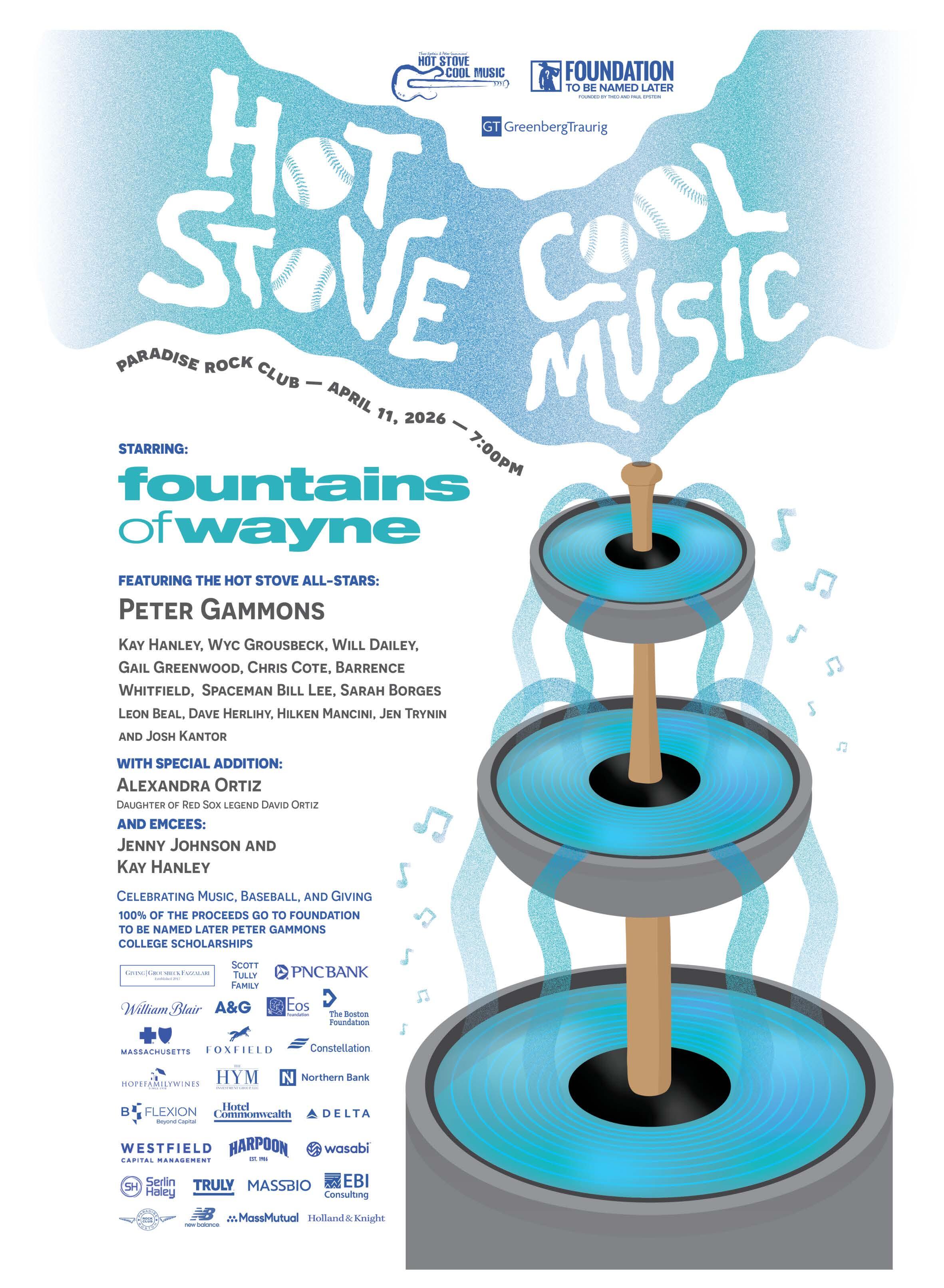 Campaign cover image for Hot Stove Cool Music VIP Tickets
