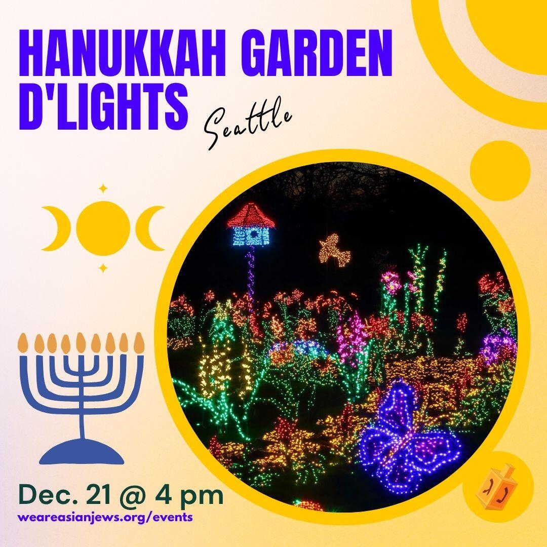 Campaign cover image for Seattle Hanukkah Garden D'Lights