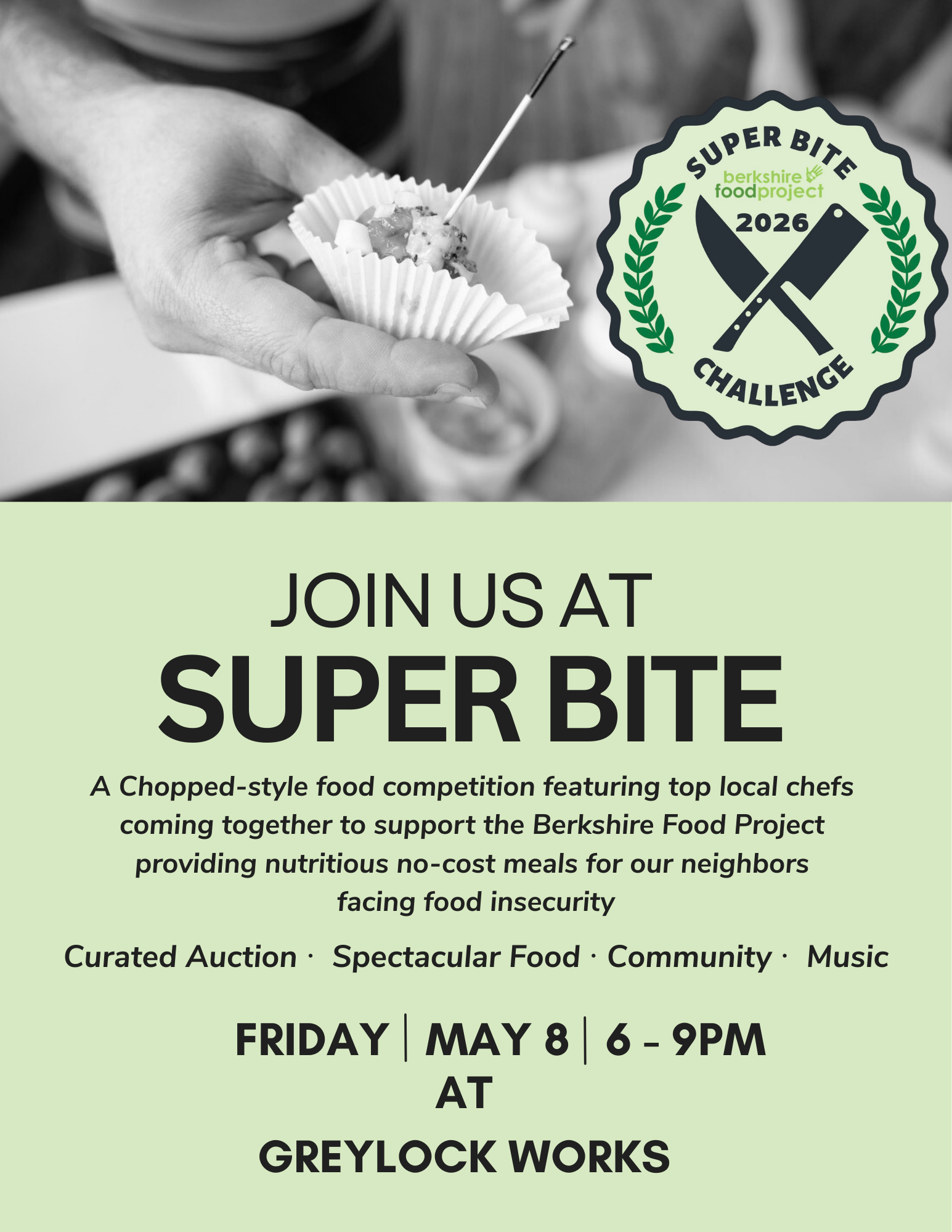 Campaign cover image for SuperBite Challenge - Benefiting Berkshire Food Project