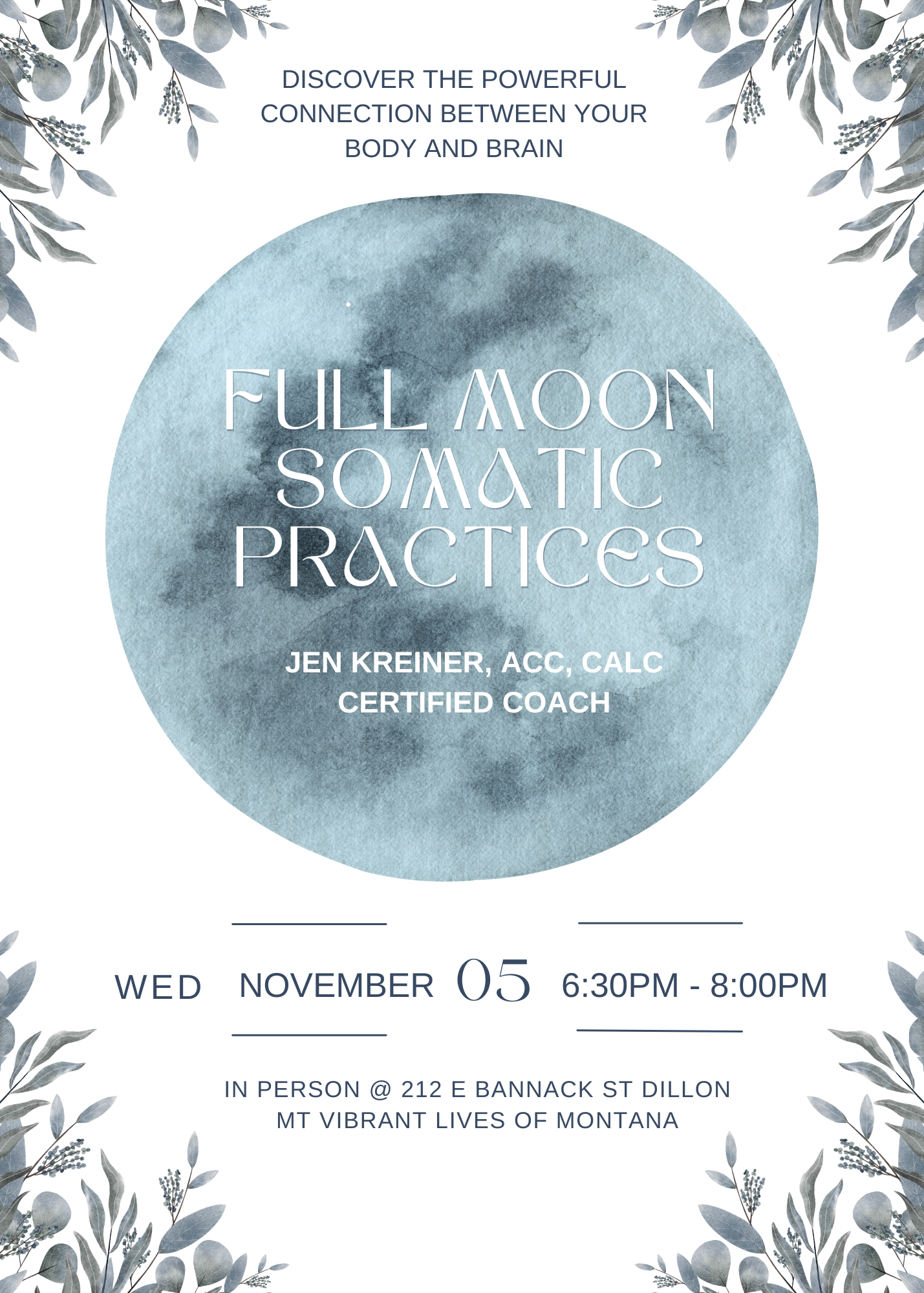 Campaign cover image for Full Moon Somatic Practices : 2 Classes