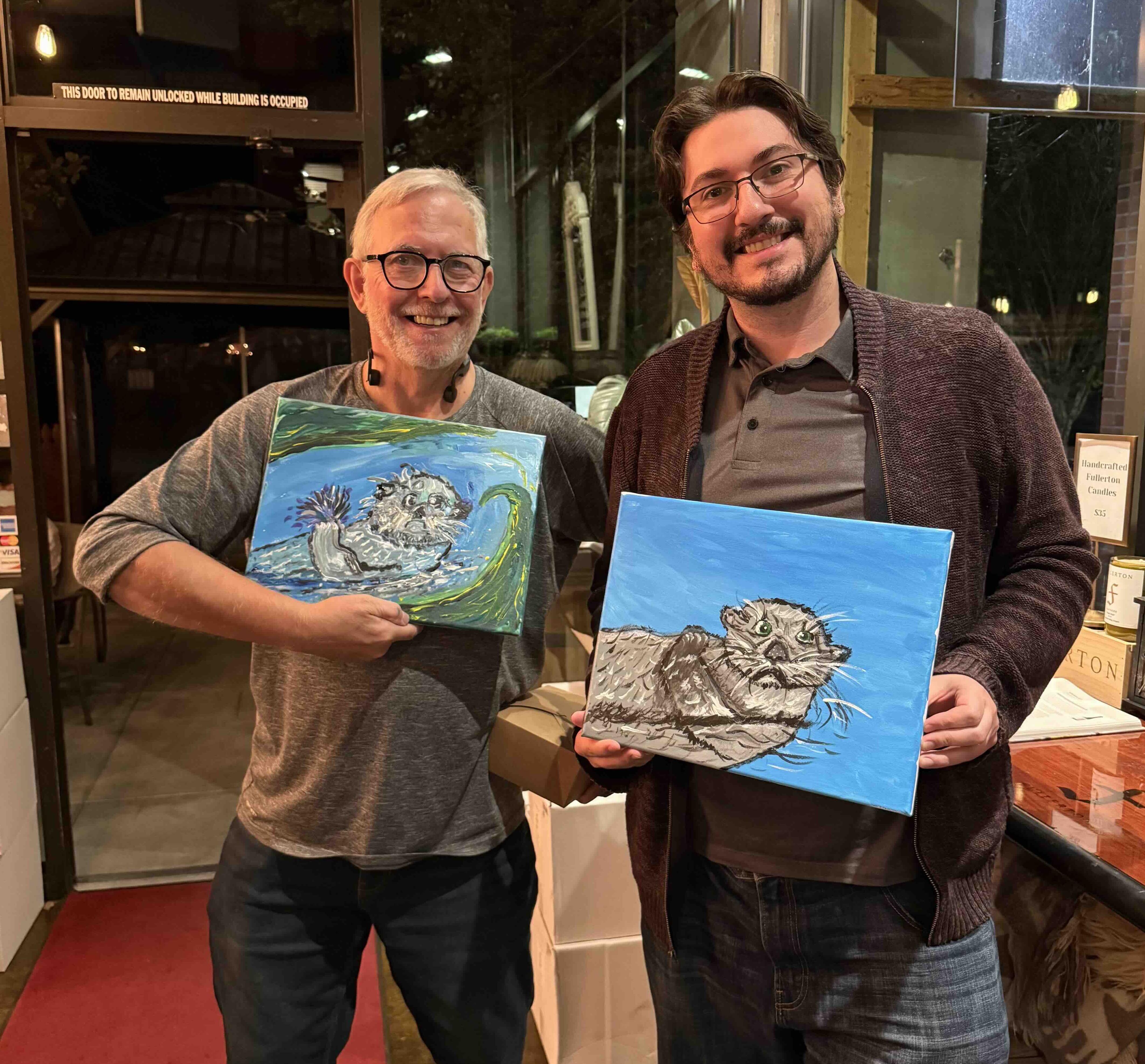 Campaign cover image for Sea Otter Sip & Paint Night - Wednesday, September 23