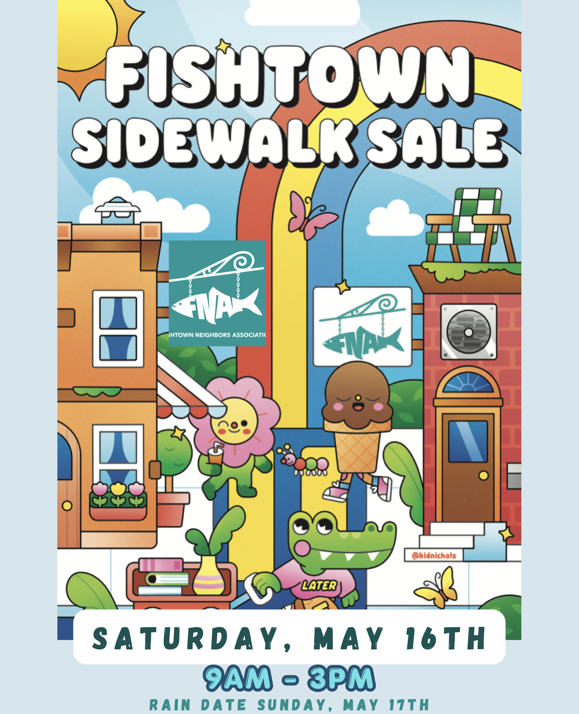 Campaign cover image for 2026 FNA Sidewalk Sale (Residents)