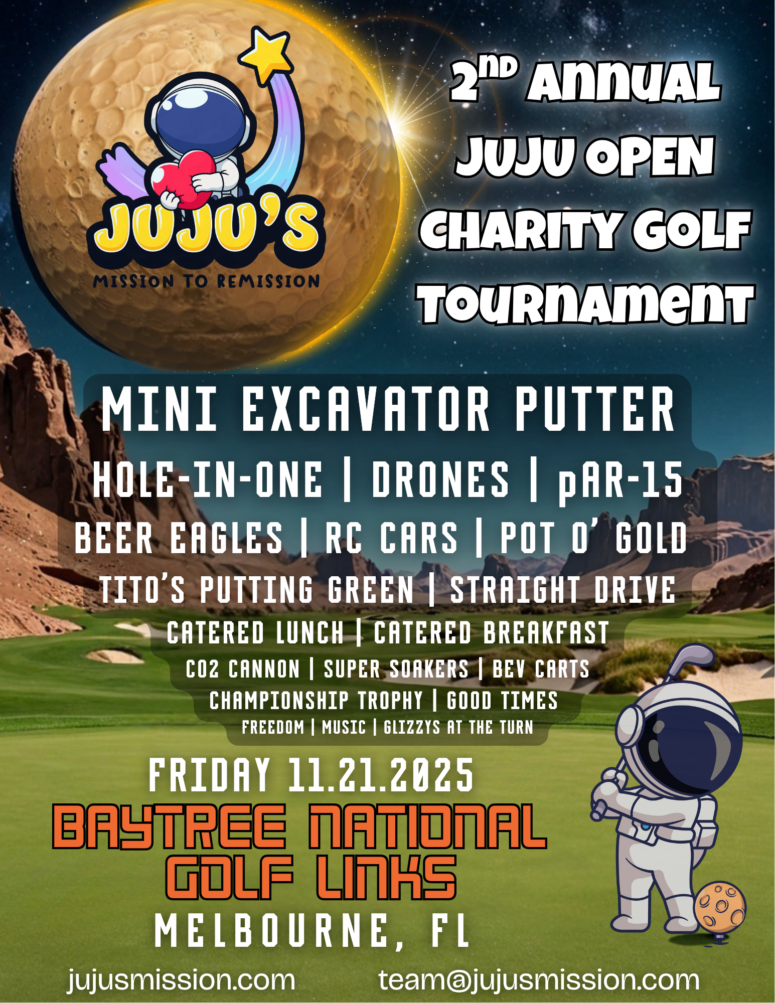 Campaign cover image for The 2025 Juju Open Charity Golf Tournament