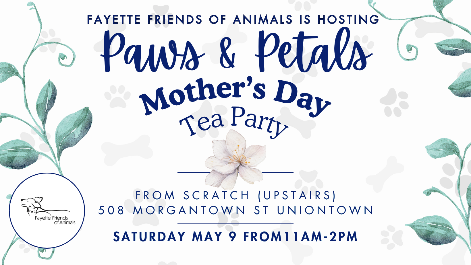 Campaign cover image for 🌸 Paws & Petals: A Mother’s Day Tea Paw-ty 🌸