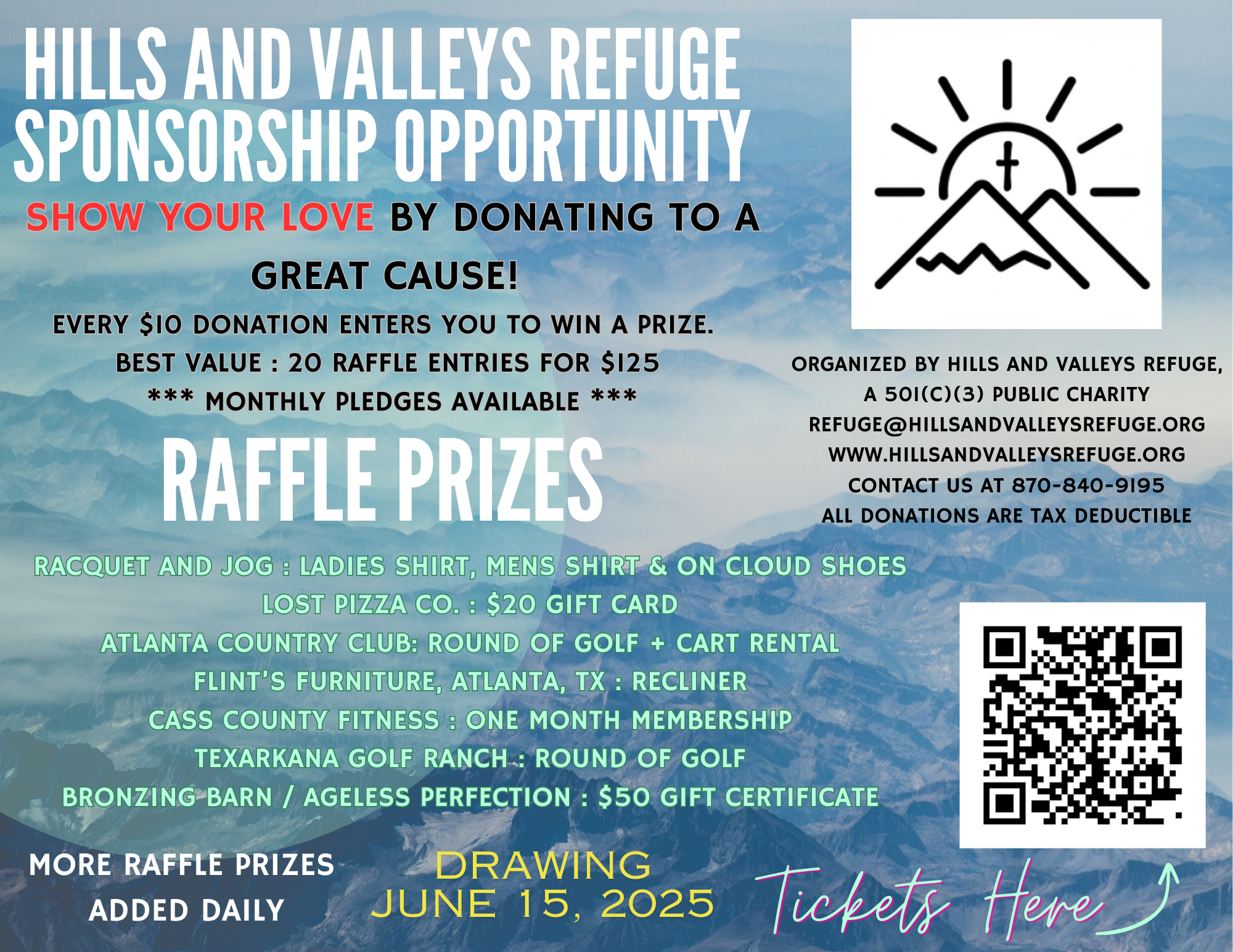 Campaign cover image for June Raffle