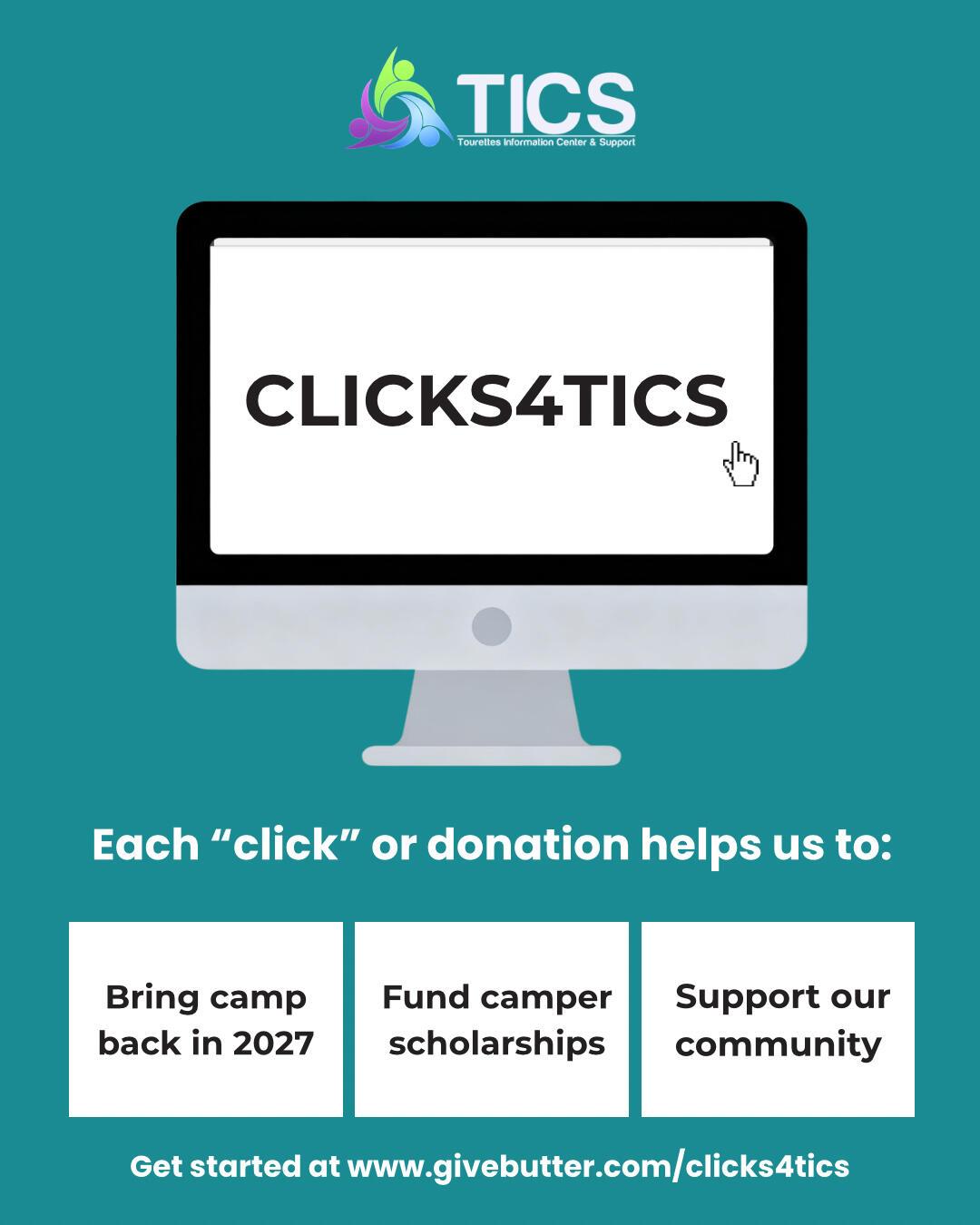 Campaign cover image for Clicks4Tics