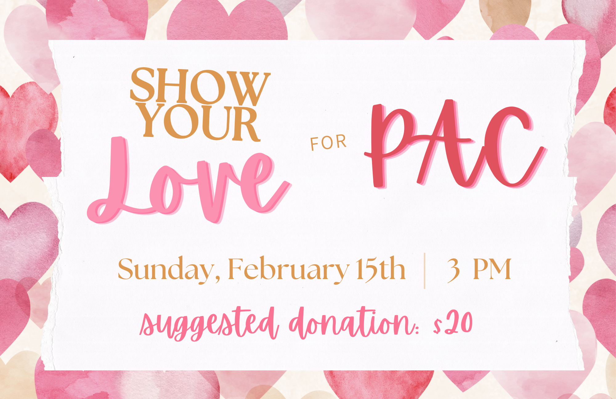 Campaign cover image for SHOW YOUR LOVE