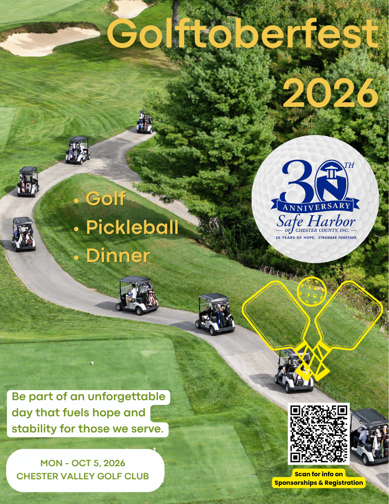 Campaign cover image for Golftoberfest 2026: Safe Harbor’s Annual Golf, Pickleball & Dinner Benefit