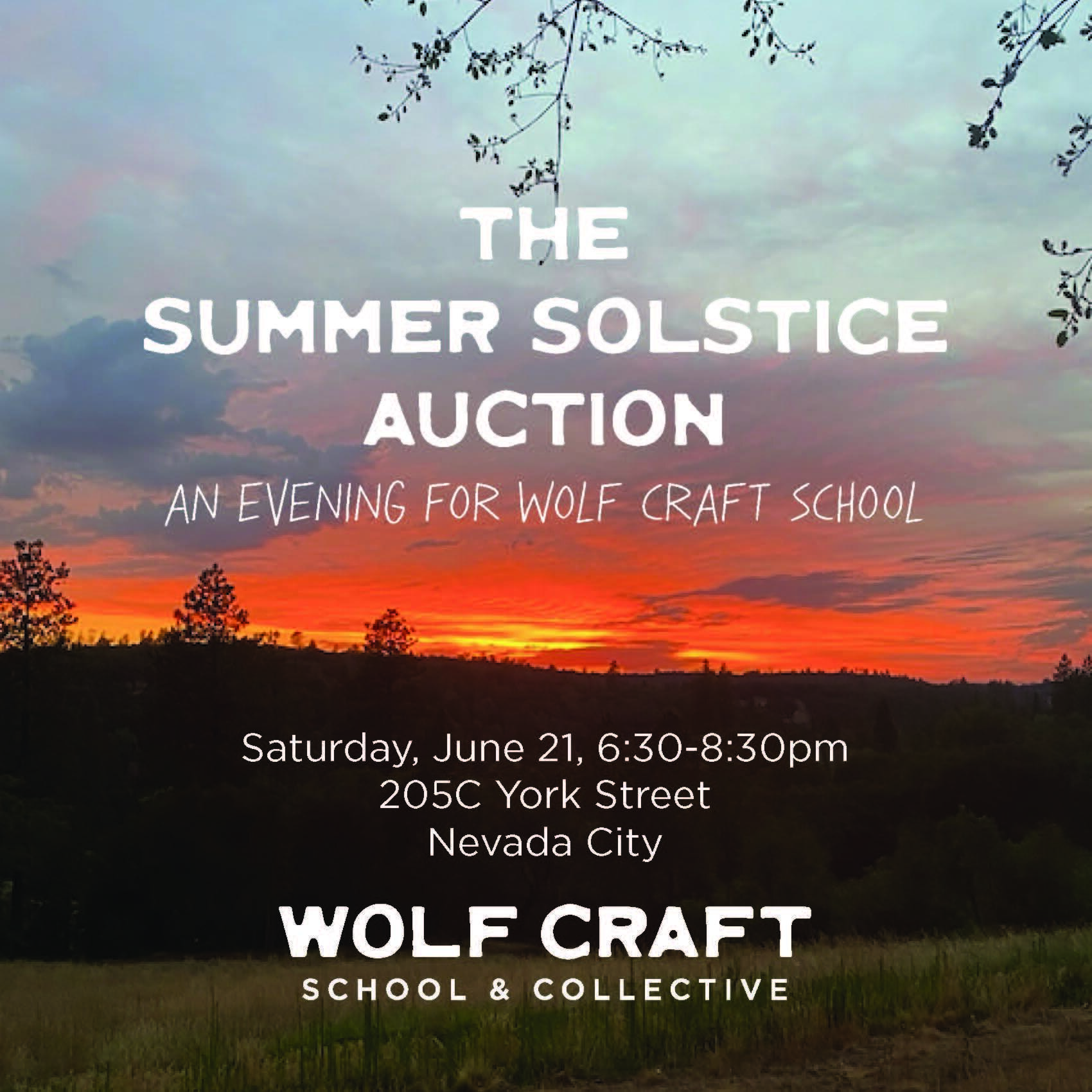 Campaign cover image for Wolf Craft Summer Solstice Auction
