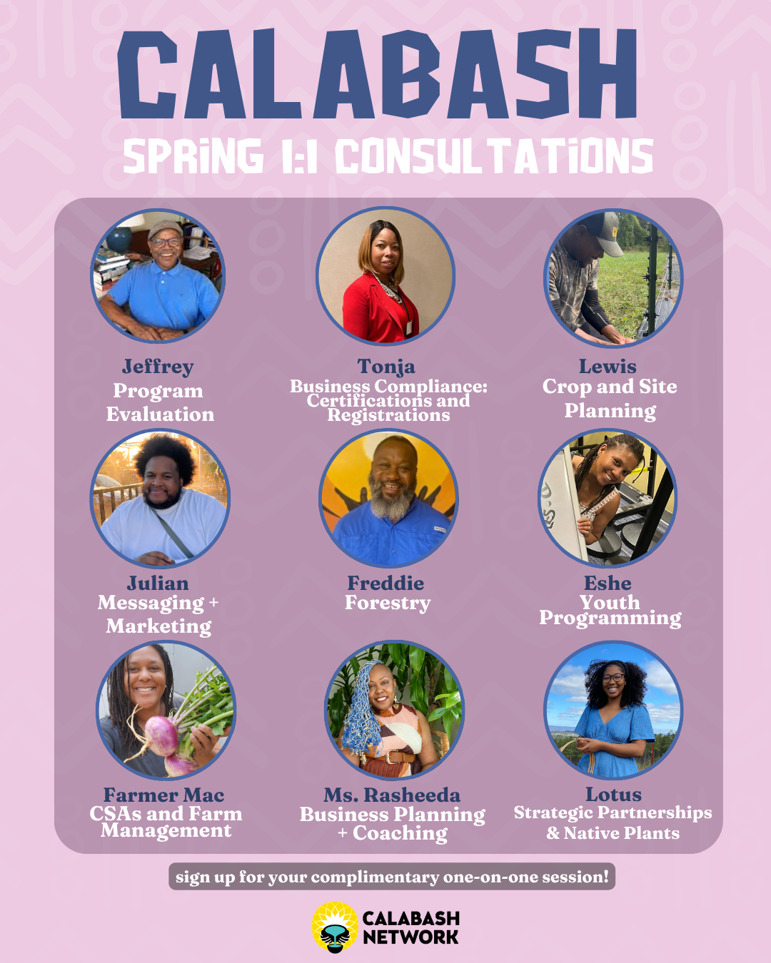 Campaign cover for Calabash 1:1 Consultations