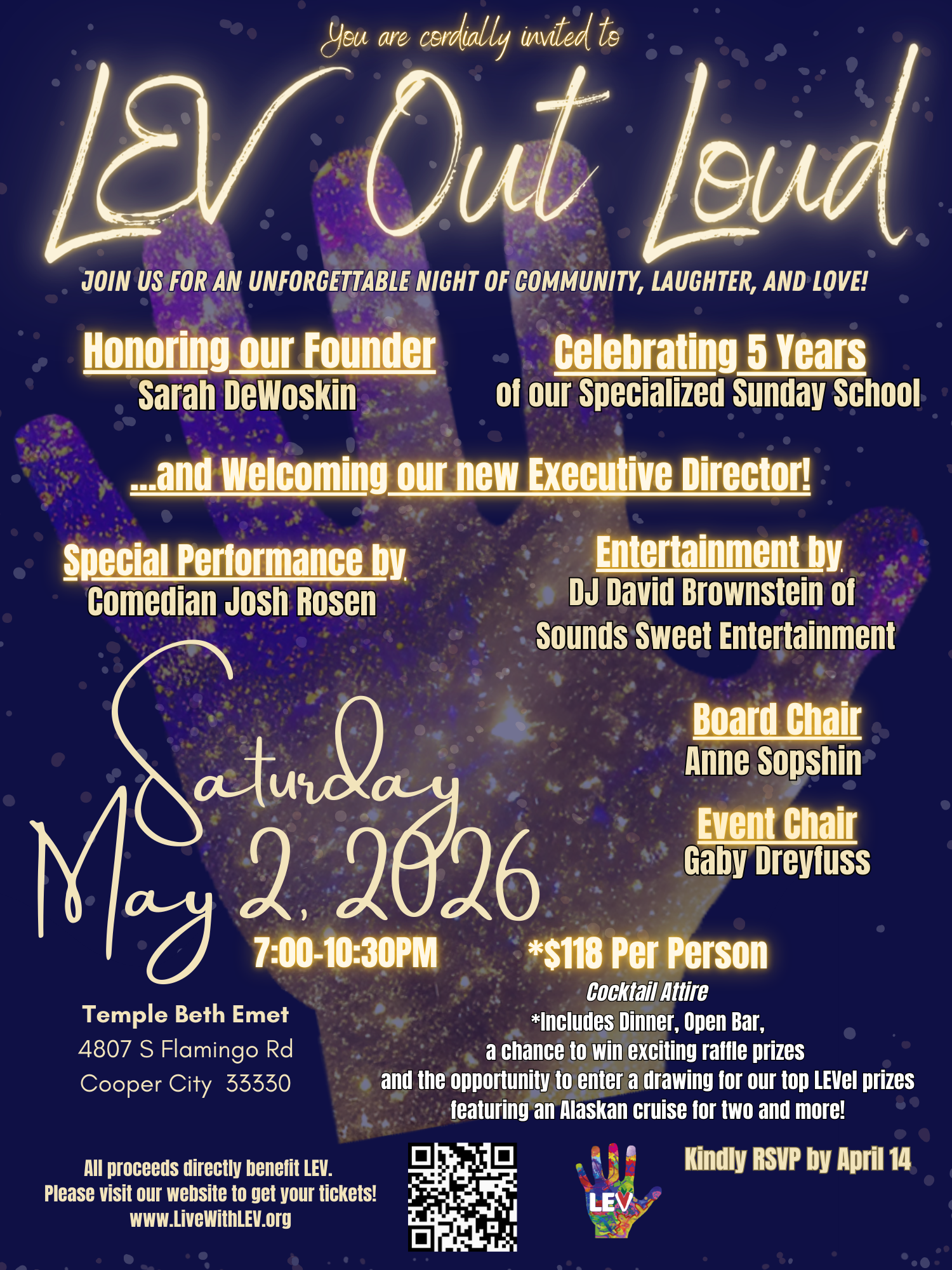 Campaign cover image for LEV Out Loud