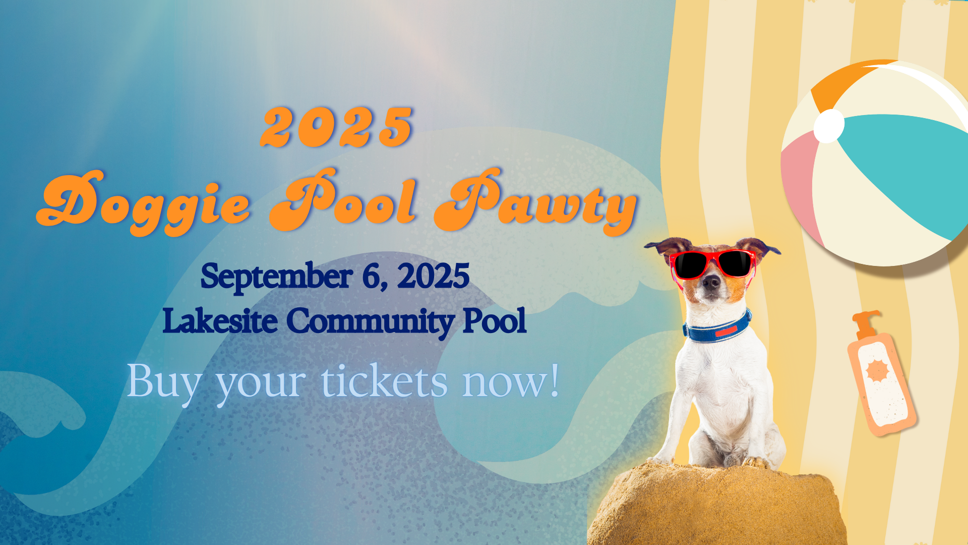 Campaign cover image for 2025 MAC Doggie Pool Pawty