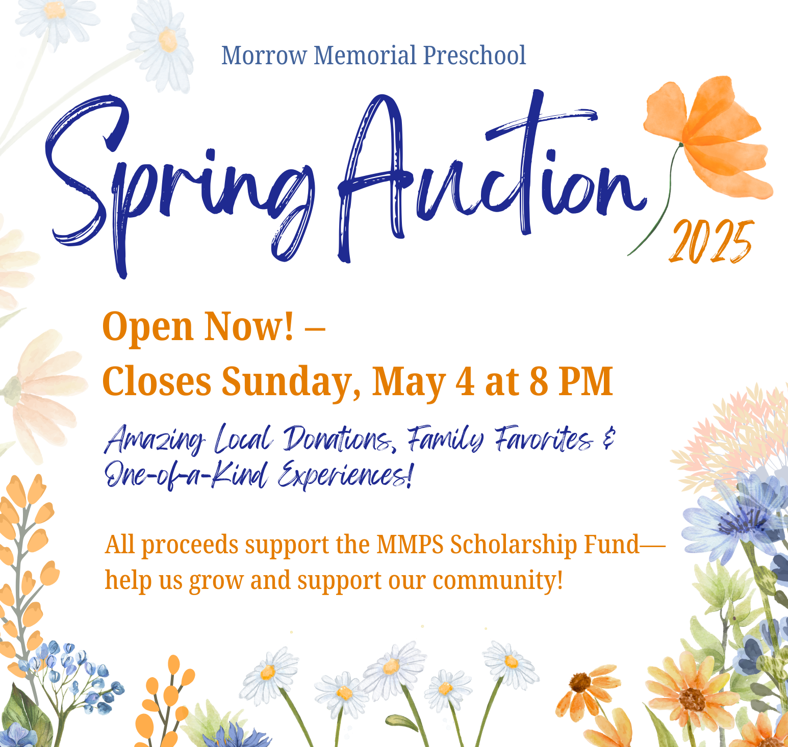 Campaign cover image for 2025 MMPS Spring Auction