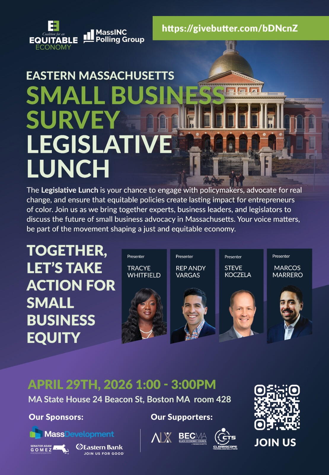 Campaign cover image for Small Business Survey Legislative Lunch