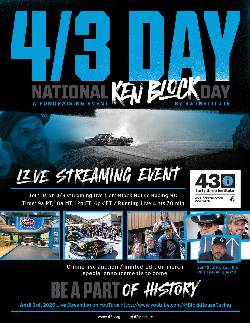 Campaign cover image for 4/3 DAY ULTIMATE STREAMATHON 2026