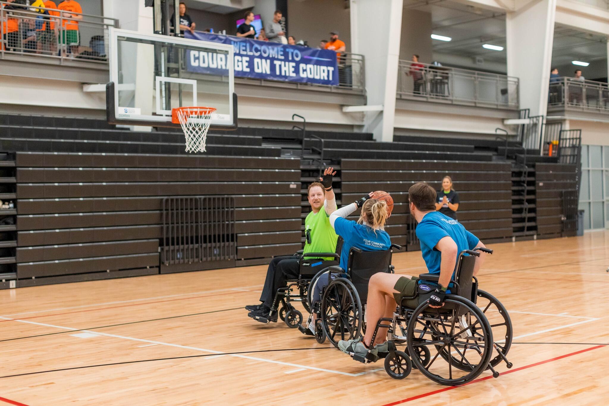 Campaign cover image for 2026 Courage on the Court