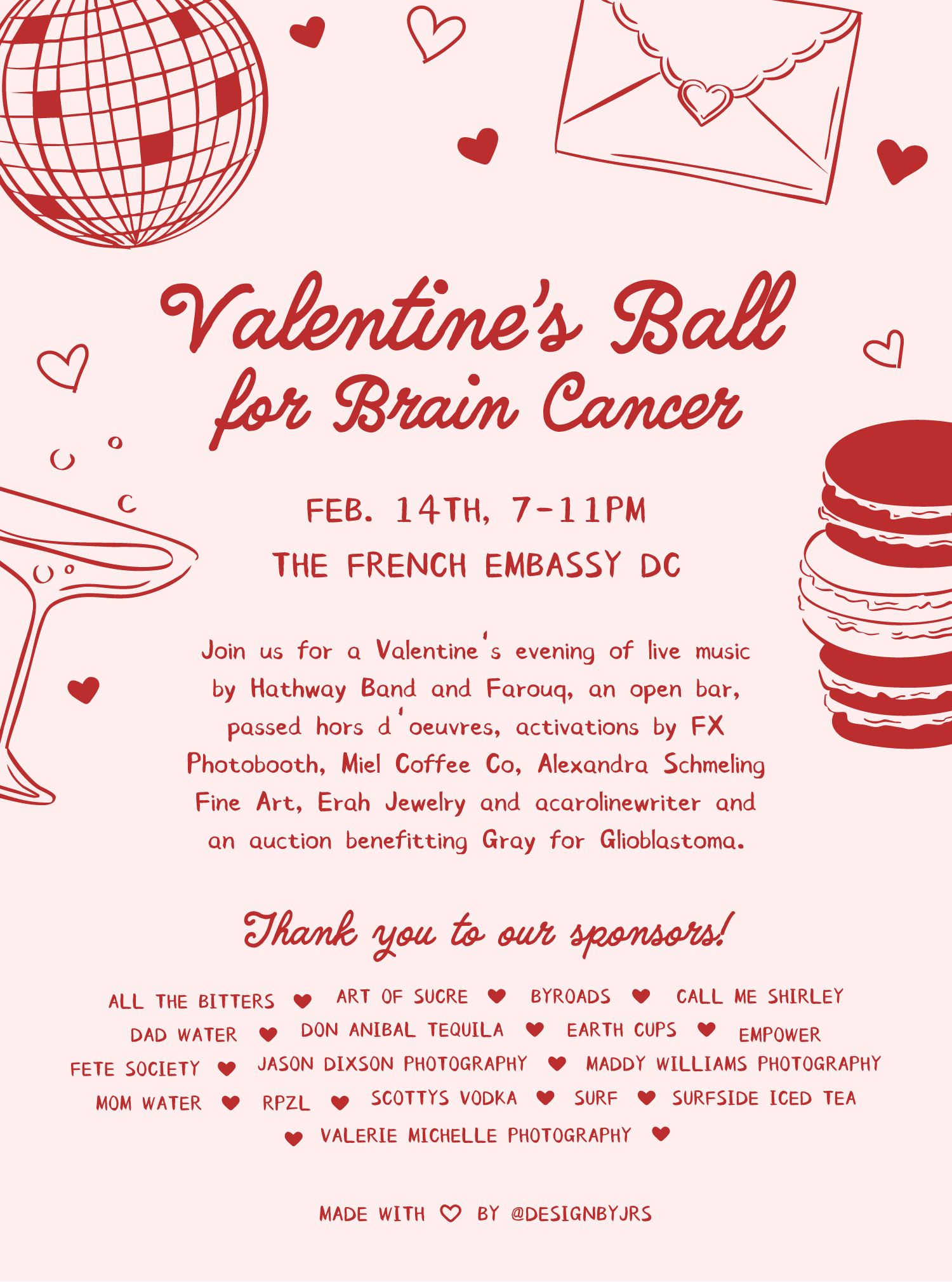 Campaign cover image for Valentine's Ball for Brain Cancer