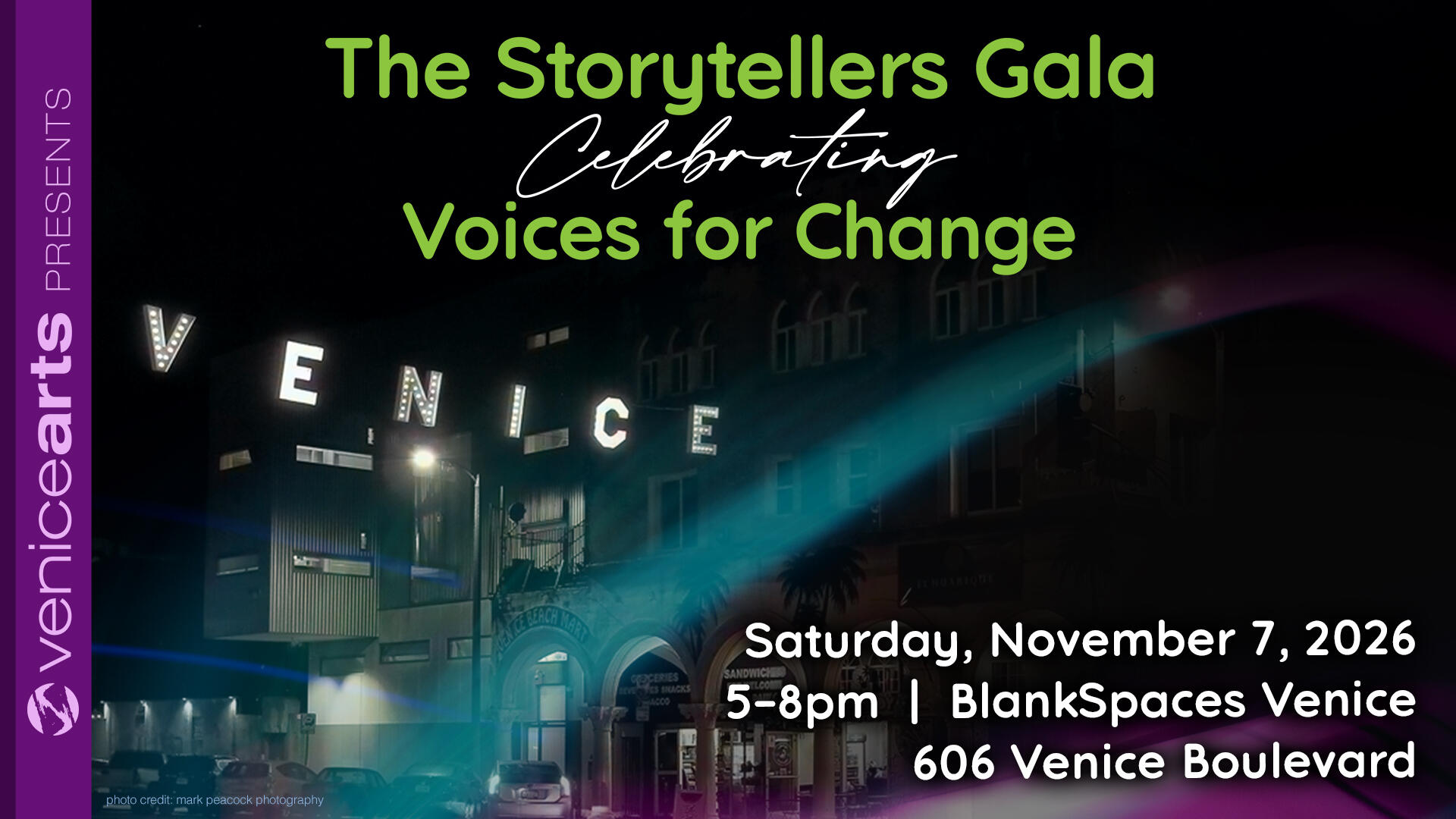 Campaign cover image for The Storytellers Gala