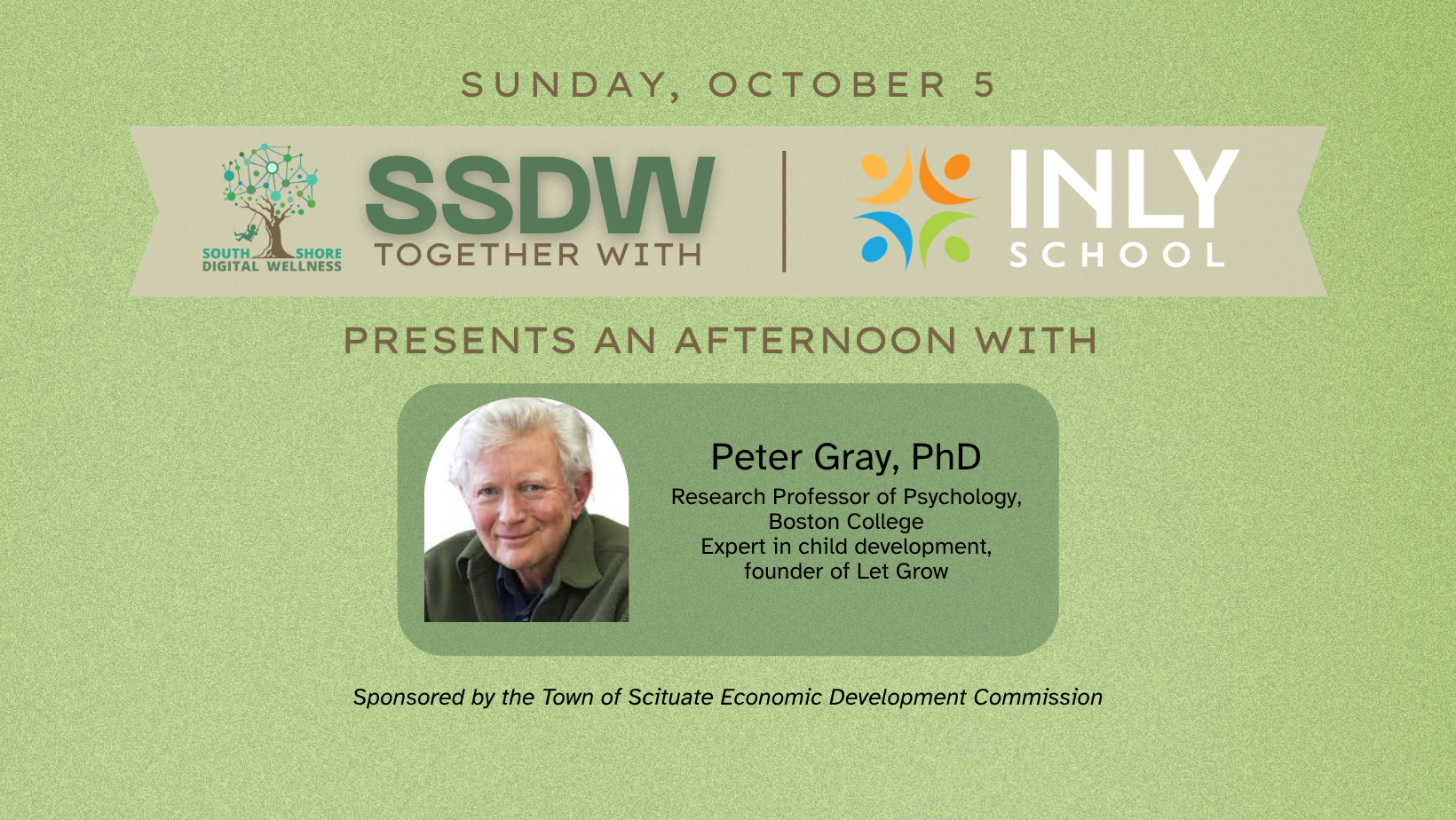 Campaign cover image for Raising Resilient, Happy Children. An Afternoon with Dr. Peter Gray, PhD