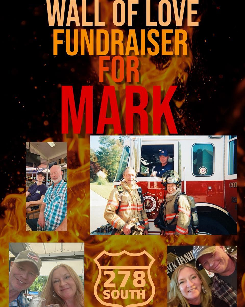 Campaign cover image for Wall of Love Fundraiser for Mark Thompson