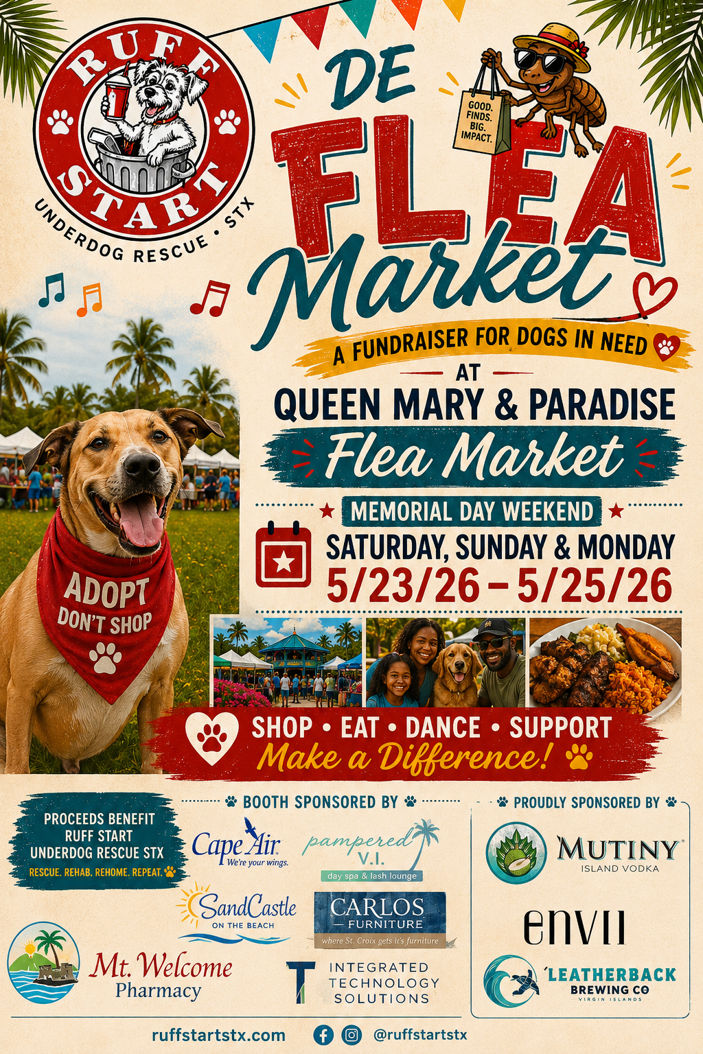 Campaign cover for Ruff Start STX 2026 Flea Market