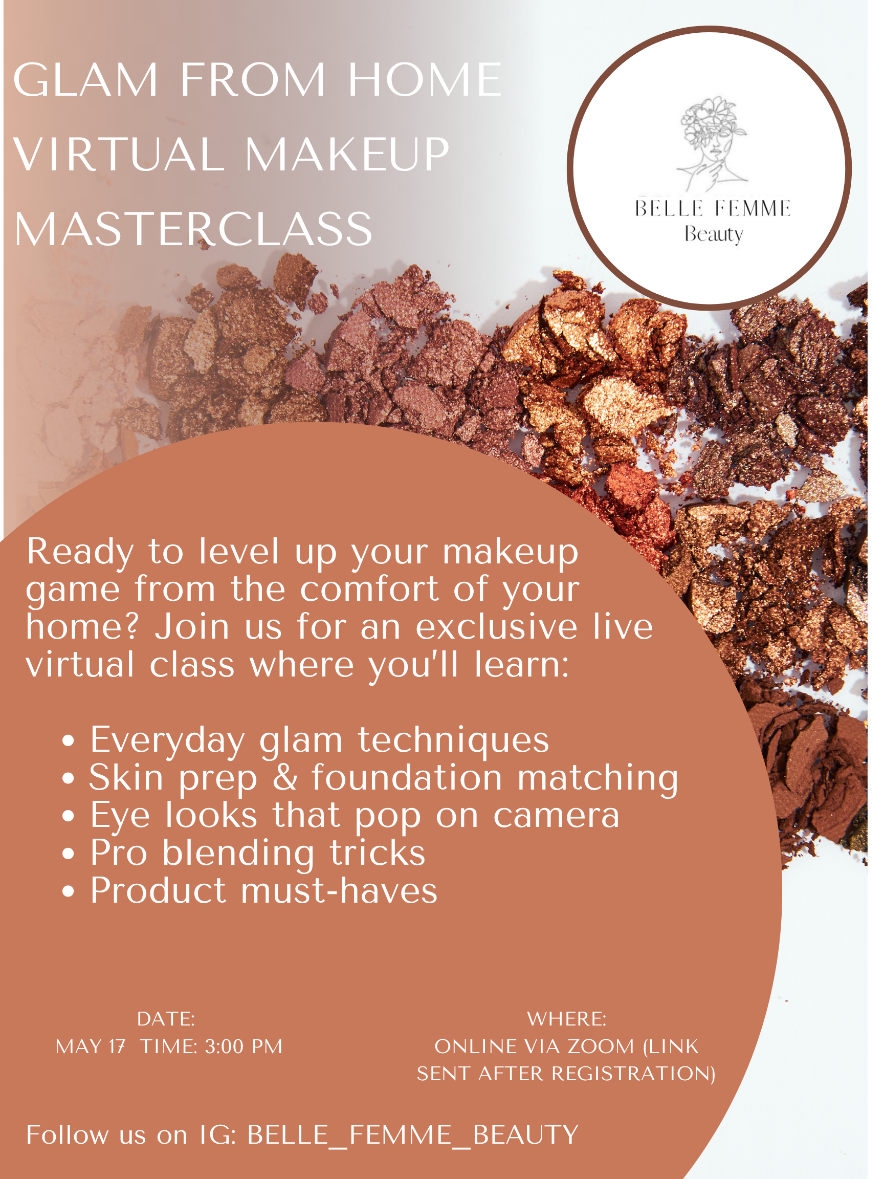 Campaign cover image for GLAM FROM HOME