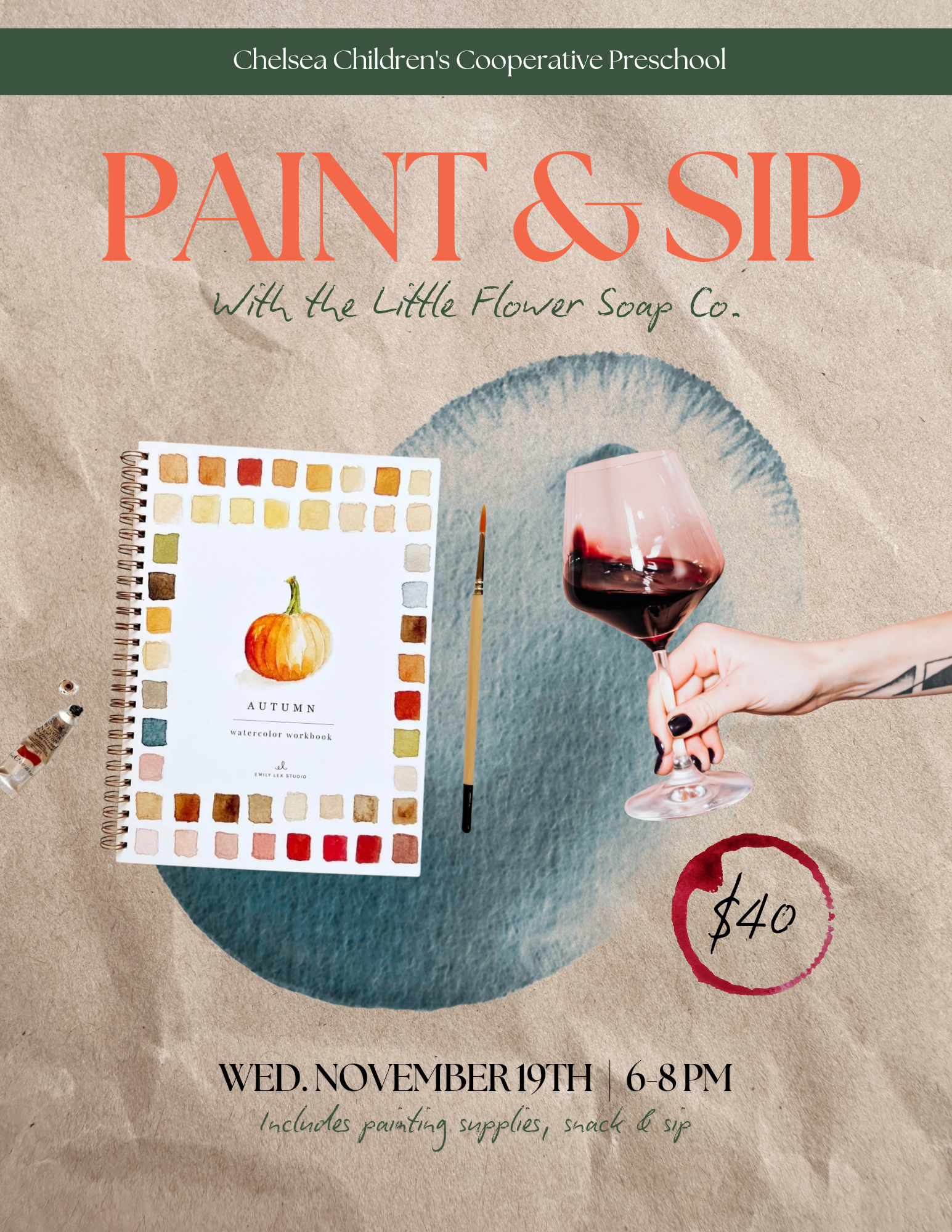 Campaign cover image for Paint & Sip