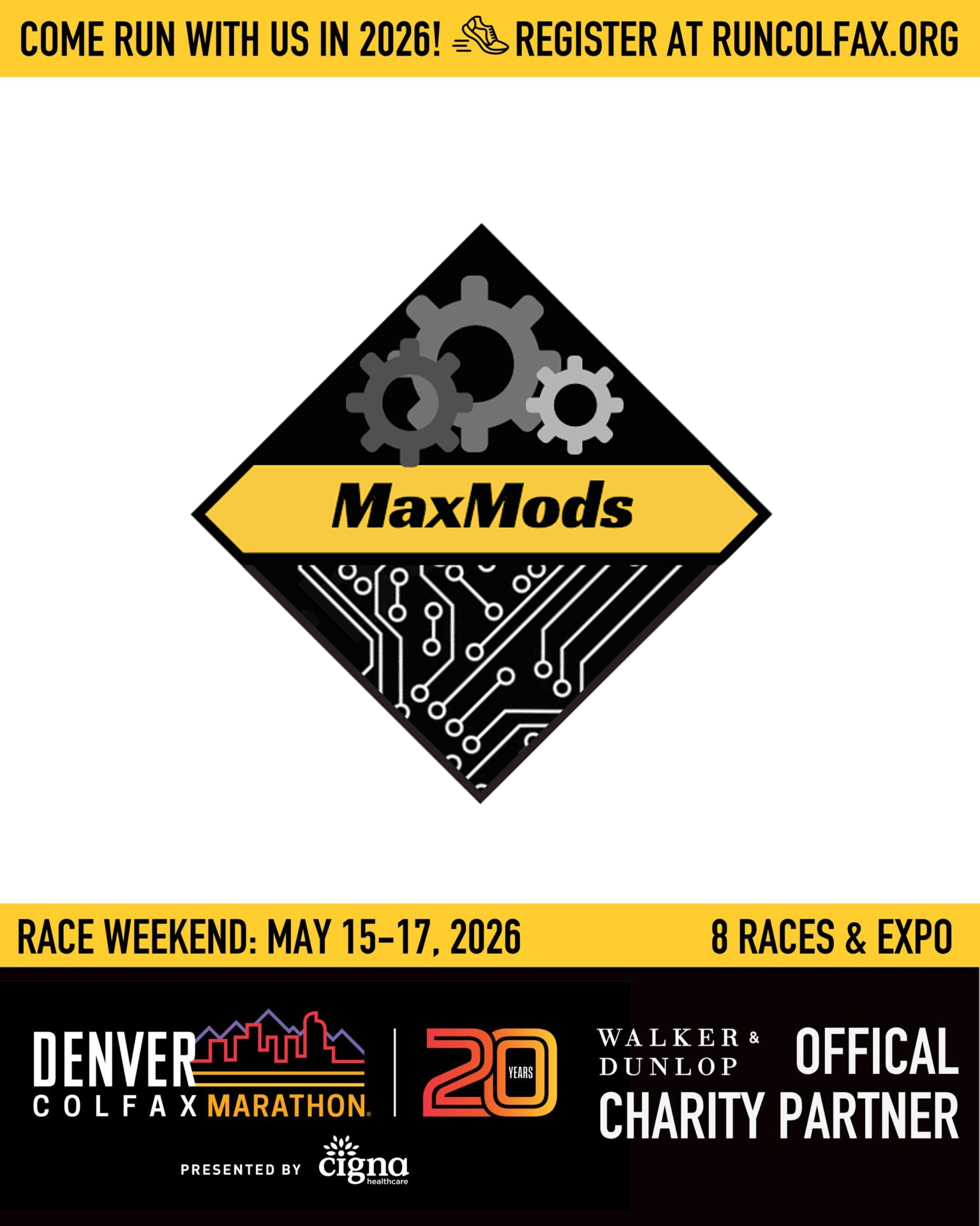 Campaign cover image for Run For MaxMods