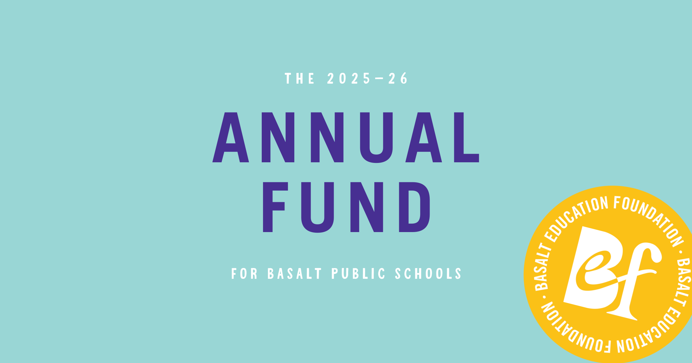 Campaign cover image for 2025-26 BEF Annual Fund