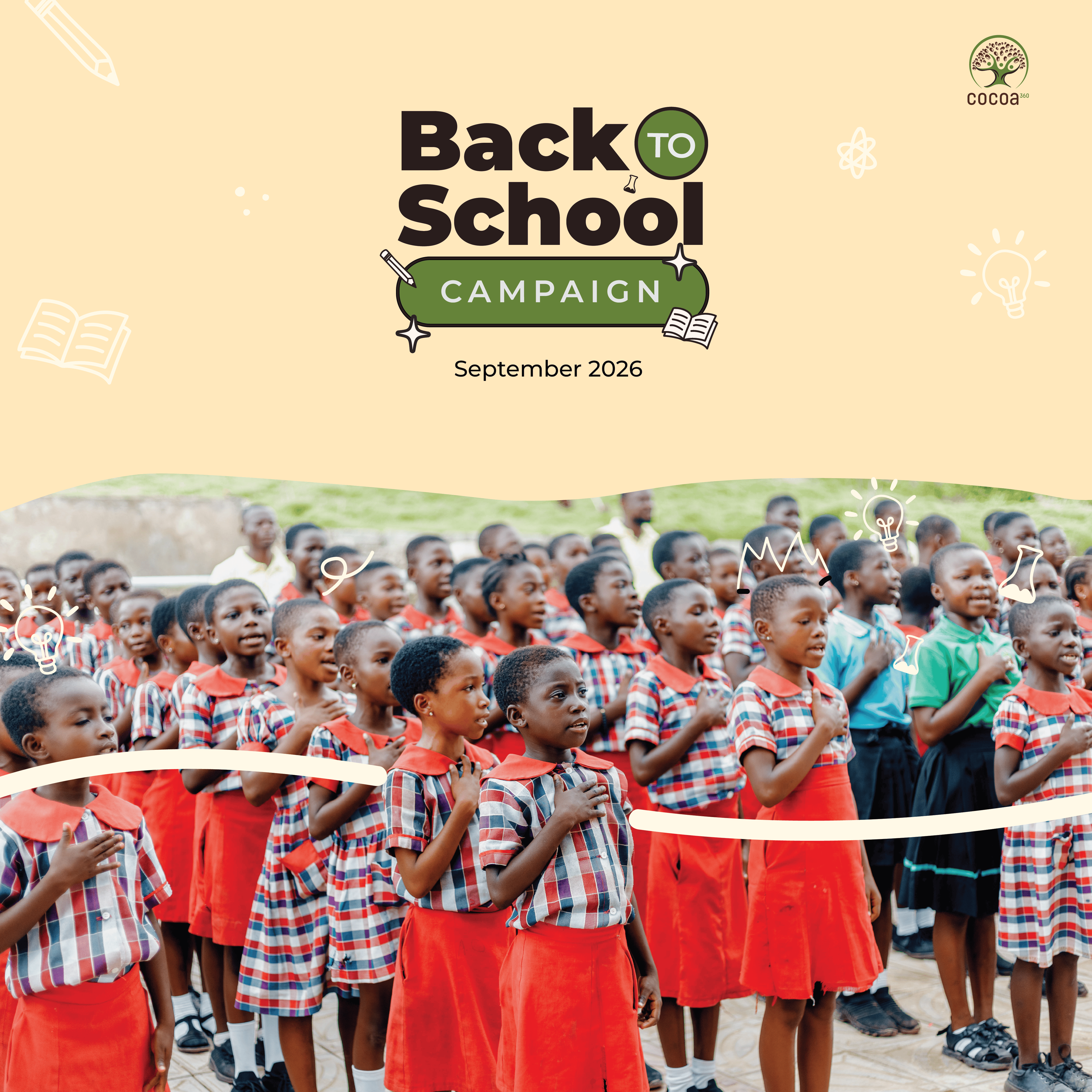 Campaign cover image for Back to School: Maximise Access for Girls in Rural Ghana.