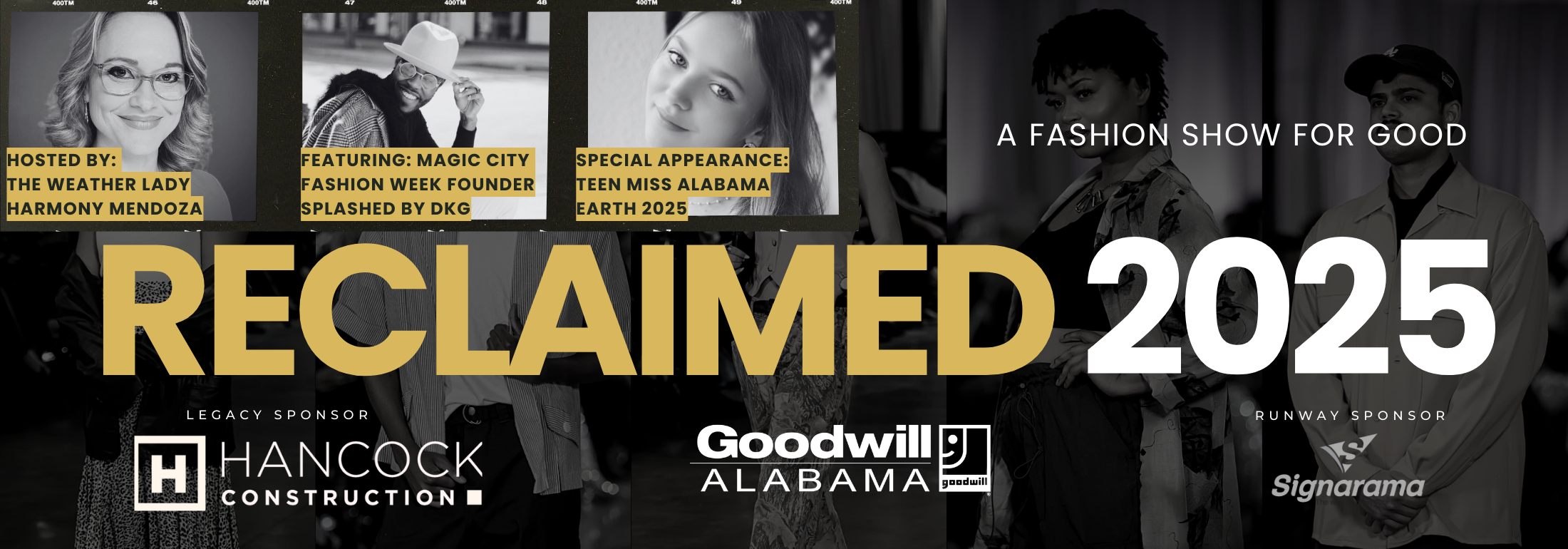 Campaign cover image for RECLAIMED 2025: A Fashion Show for Good