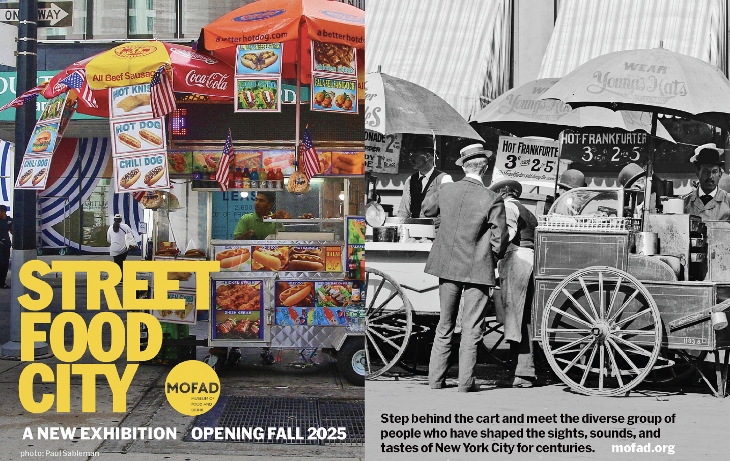 Campaign cover image for Support MOFAD’s New Exhibition: A History of NYC Street Food Vendors