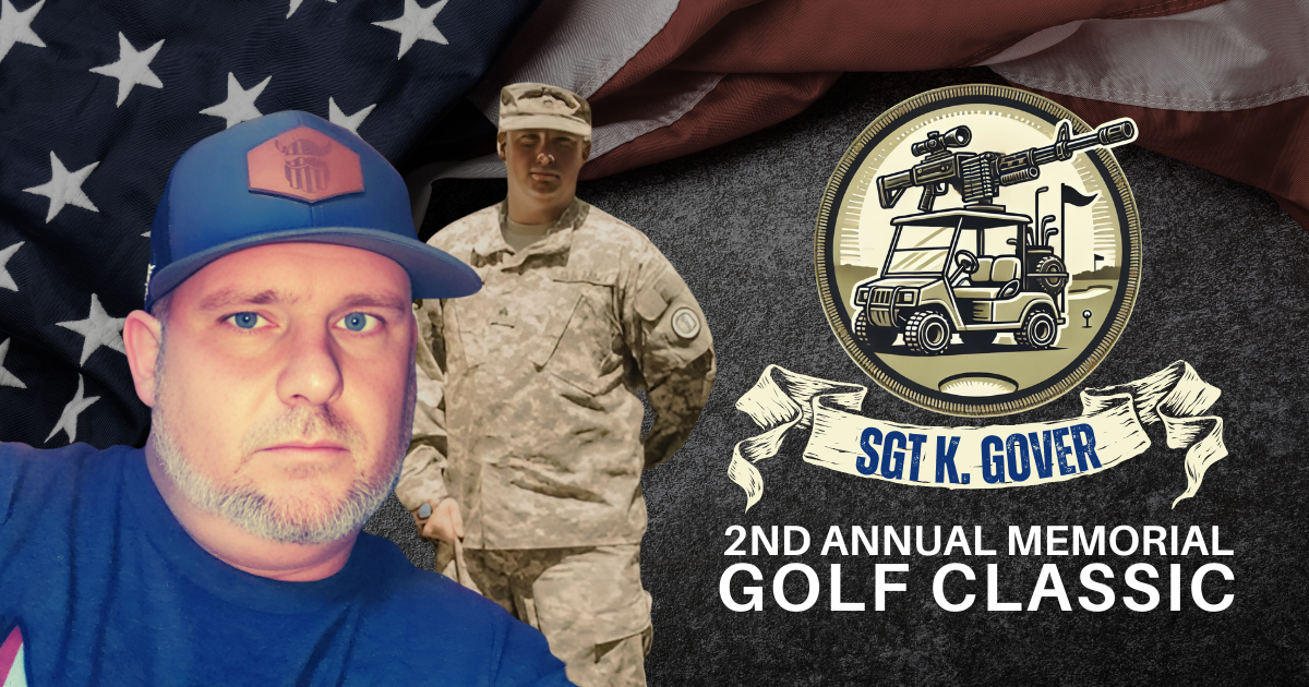 Campaign cover image for Play in the 2nd Annual SGT Chad Gover Memorial Golf Classic!