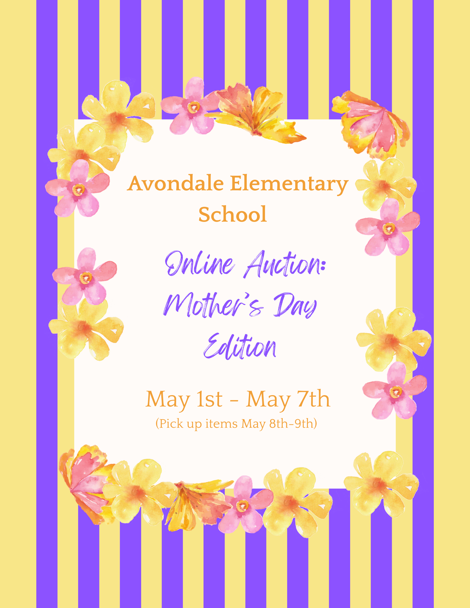 Campaign cover image for Avondale Elementary School Online Auction: Mother's Day Edition