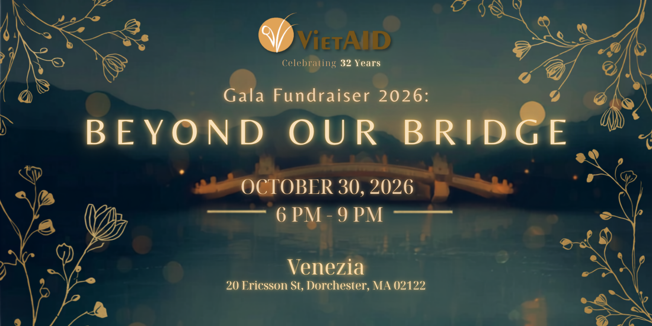 Campaign cover image for VietAID's 2026 Gala Fundraiser: Beyond Our Bridge