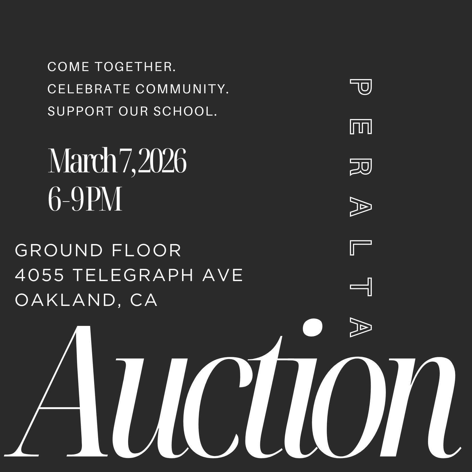 Campaign cover image for Peralta Auction 2026