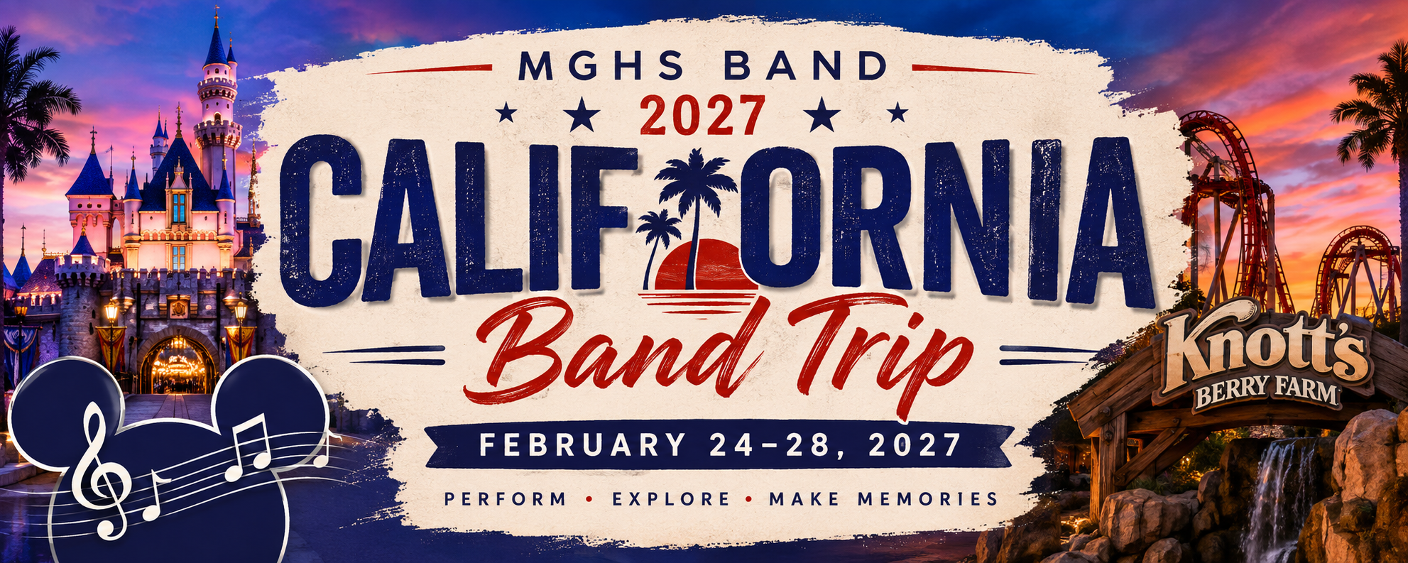 Campaign cover image for 2027 Band Trip