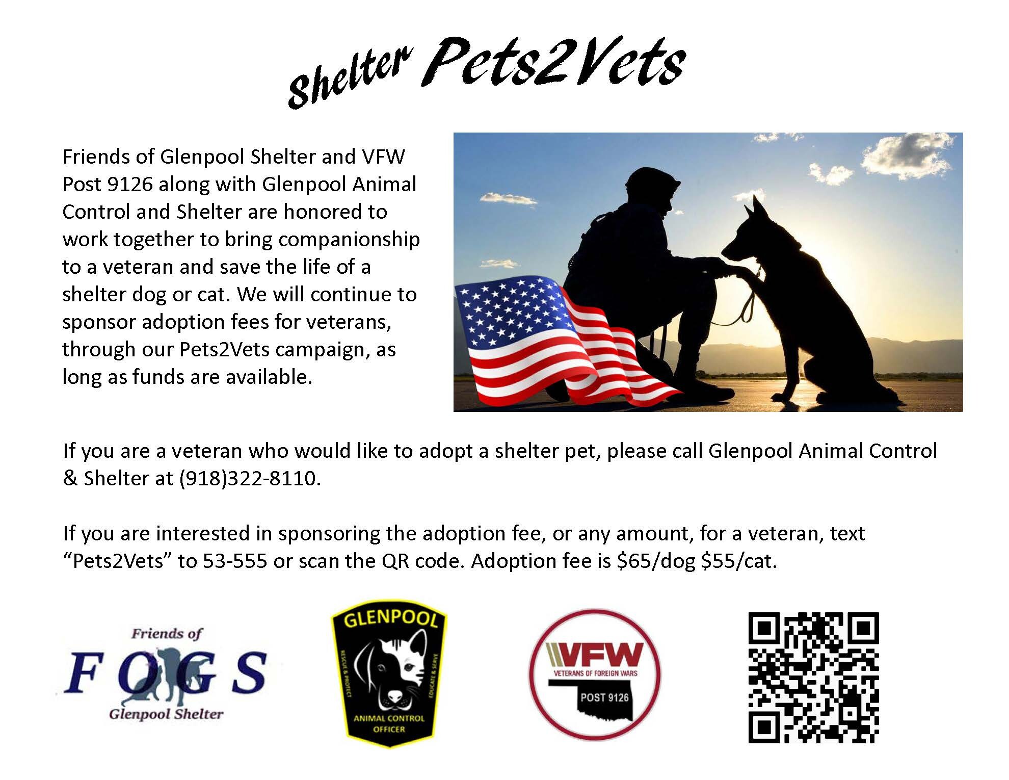 Campaign cover image for Shelter Pets2Vets