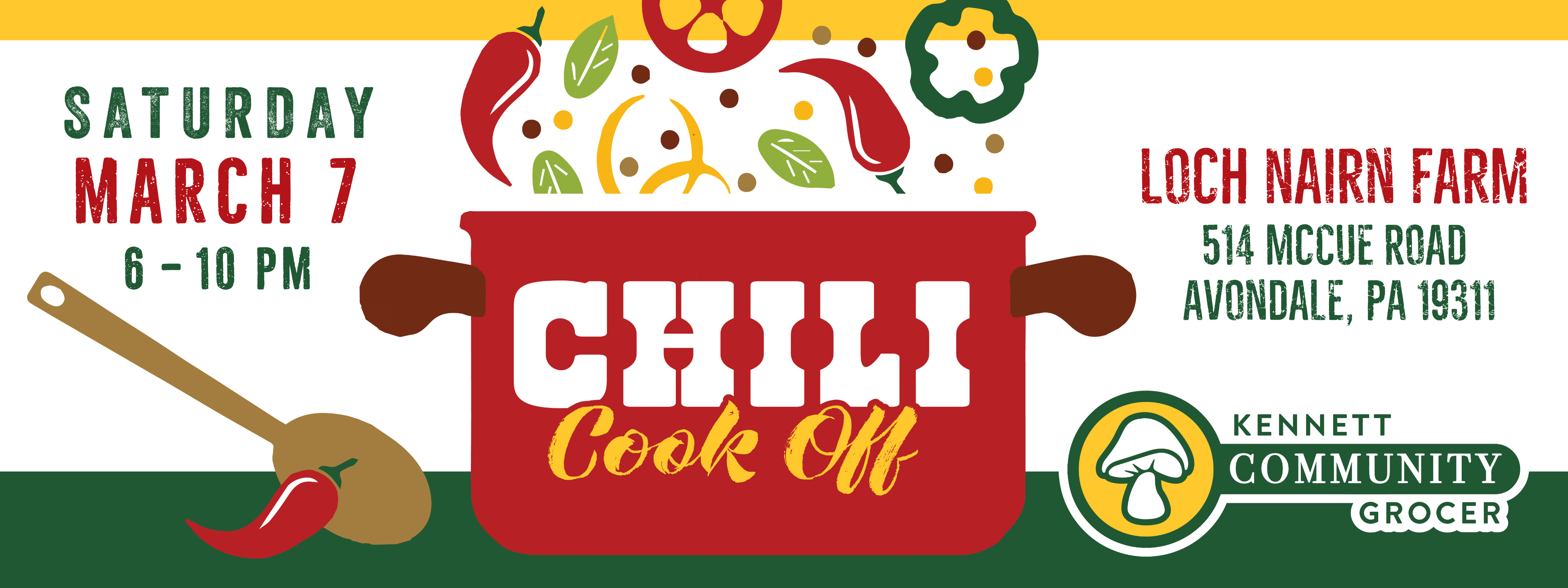 Campaign cover image for Sponsor the 2026 Kennett Community Grocer Chili Cook-off